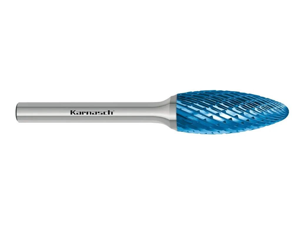Hartmetall-Frässtift 10x20 x 6 x 65 mm HMB HP-3 BLUE-TEC , Karnasch