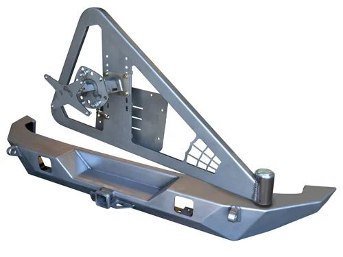 Heckstoßstange Brawlermit Ersatzradhalterungbreite Version Poison Spyder