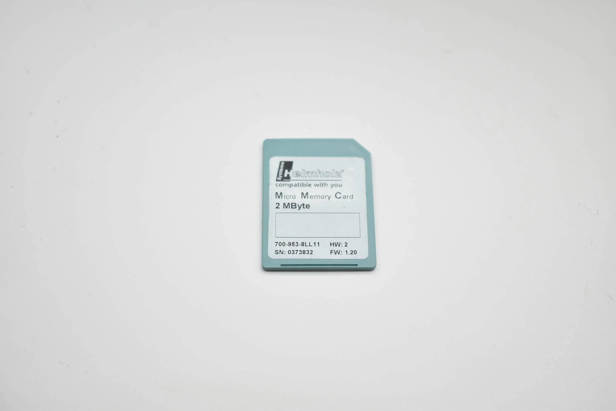 Helmholz MMC 2MByte 700-953-8LL11 HW:2 FW:1.20