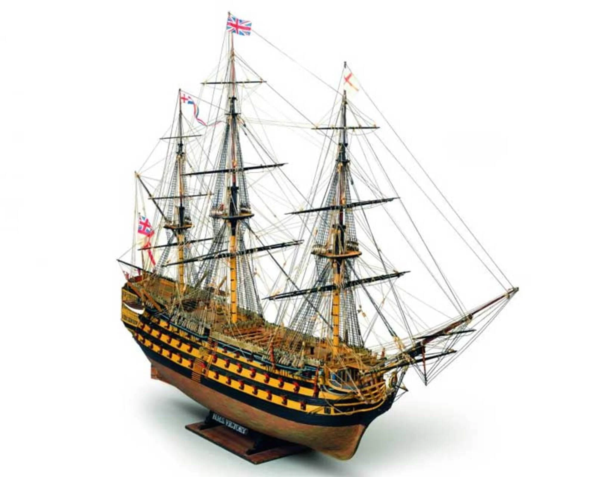 HMS Victory Bausatz 1:90 Mamoli - Historisches Schiffsmodell von Lord Nelson
