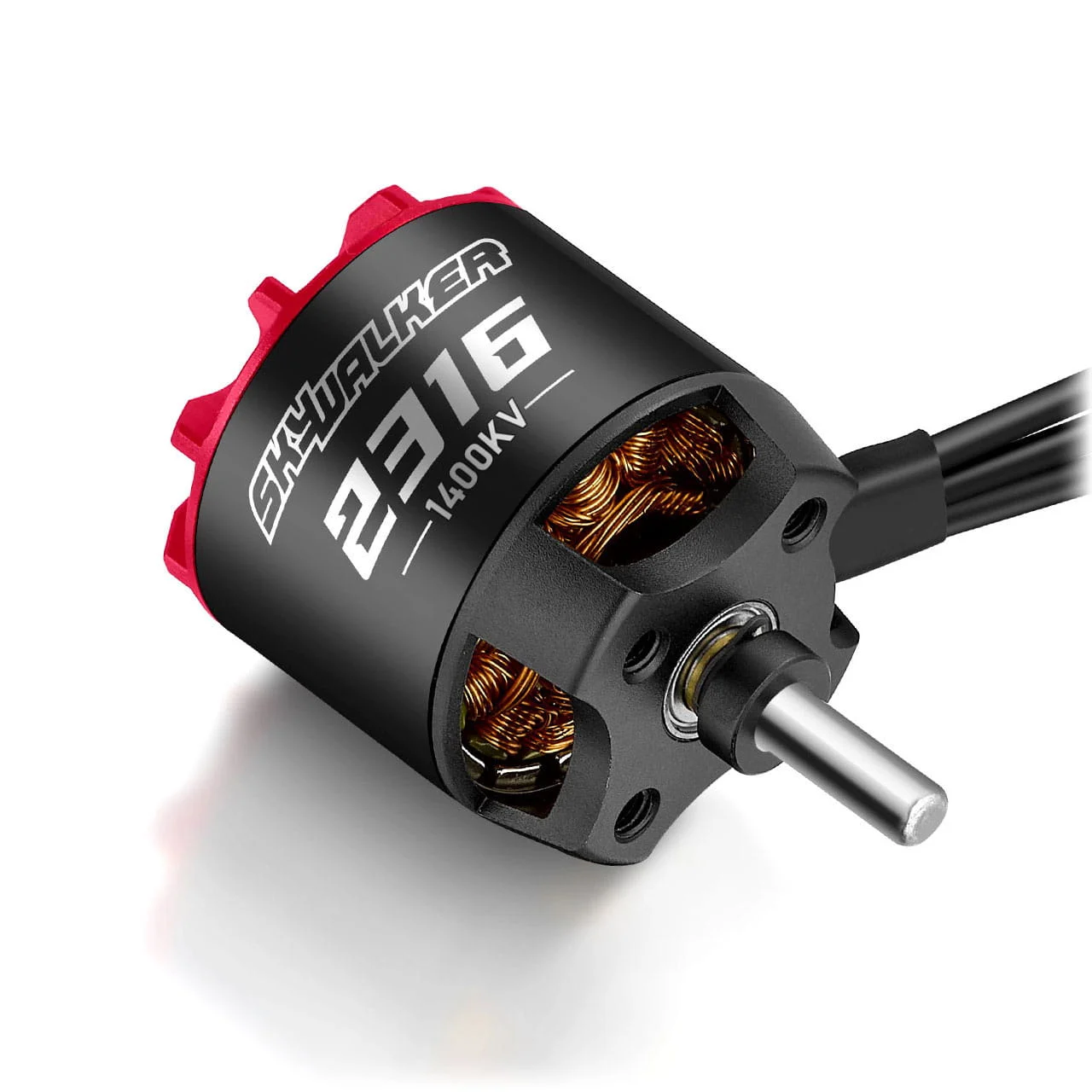 Hobbywing SkyWalker Brushless Motor 2316SL-1400KV-BLACK-G1-HW