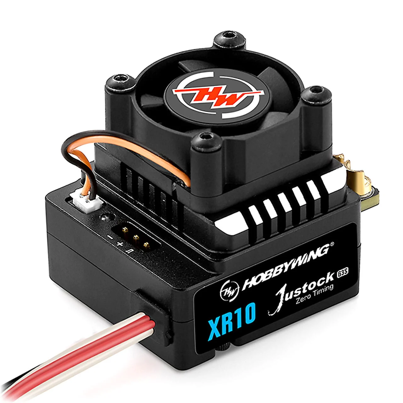 Hobbywing Xerun XR10 Justock G3S Brushless Regler 60A, 2s-3 LiPo, BEC