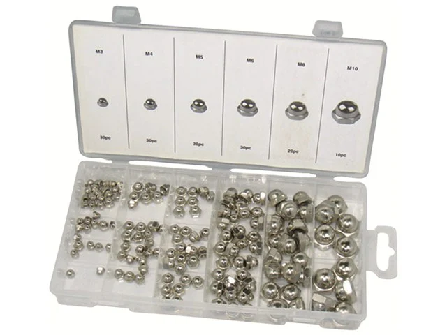 Hutmutternset 150 Stück