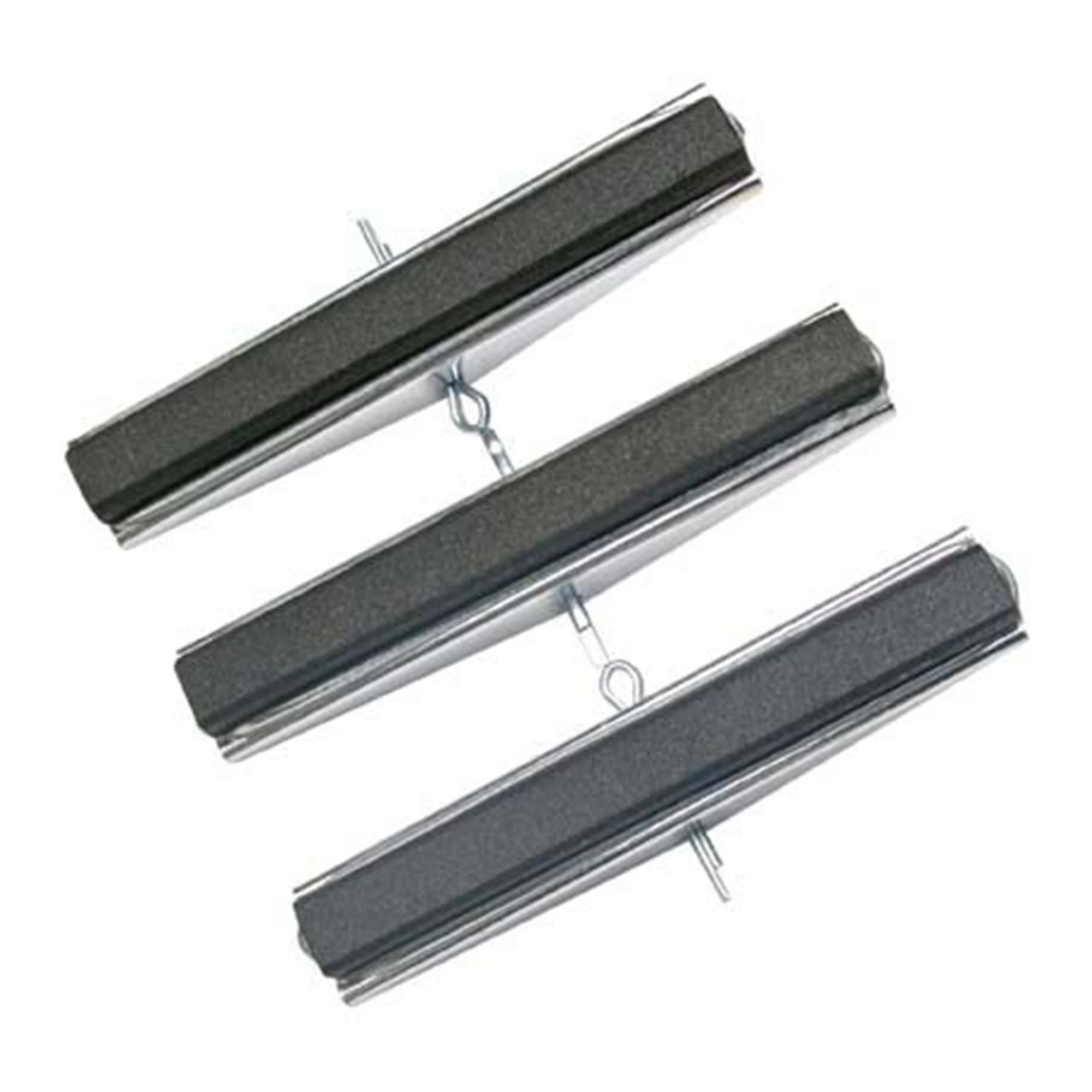 3 Ersatzbacken für Art. 10009, 100 mm Backen, Körnung 180