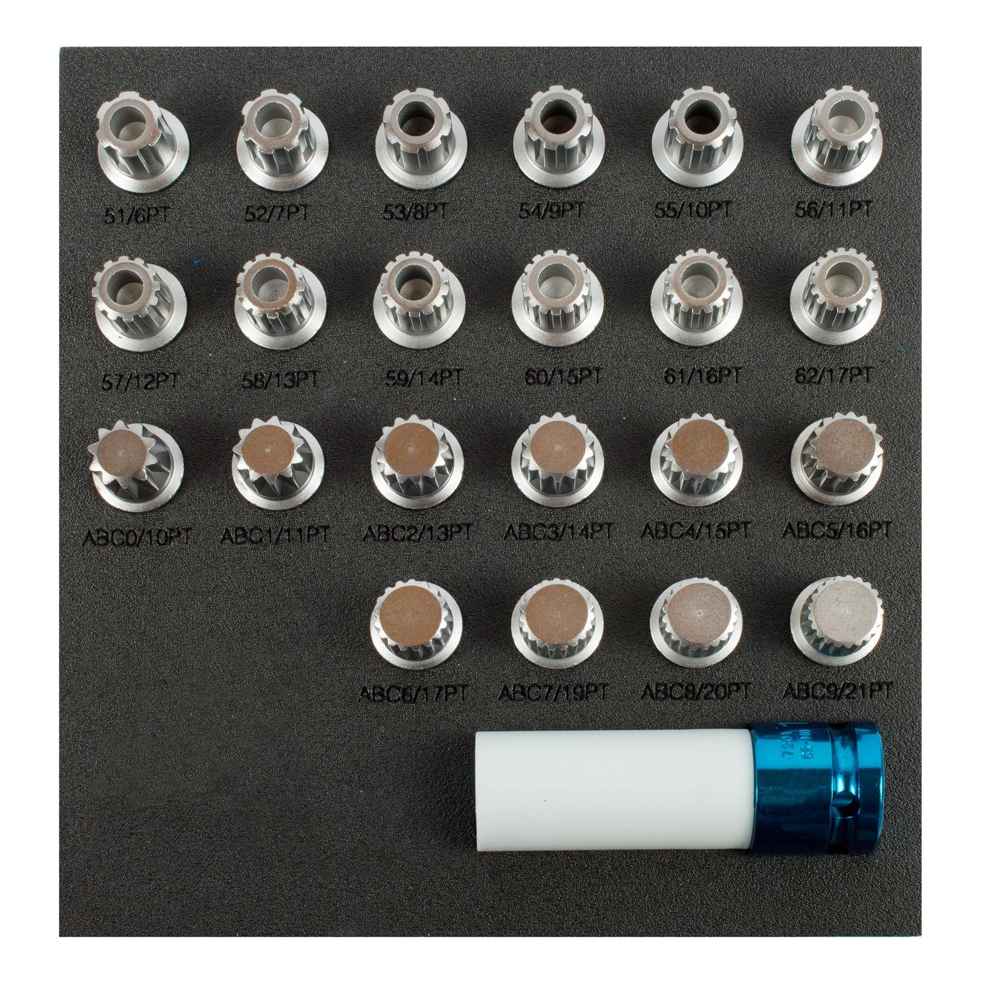 Felgenschloss / Radsicherung Demontage-Einsätze für VAG, 23-tlg.