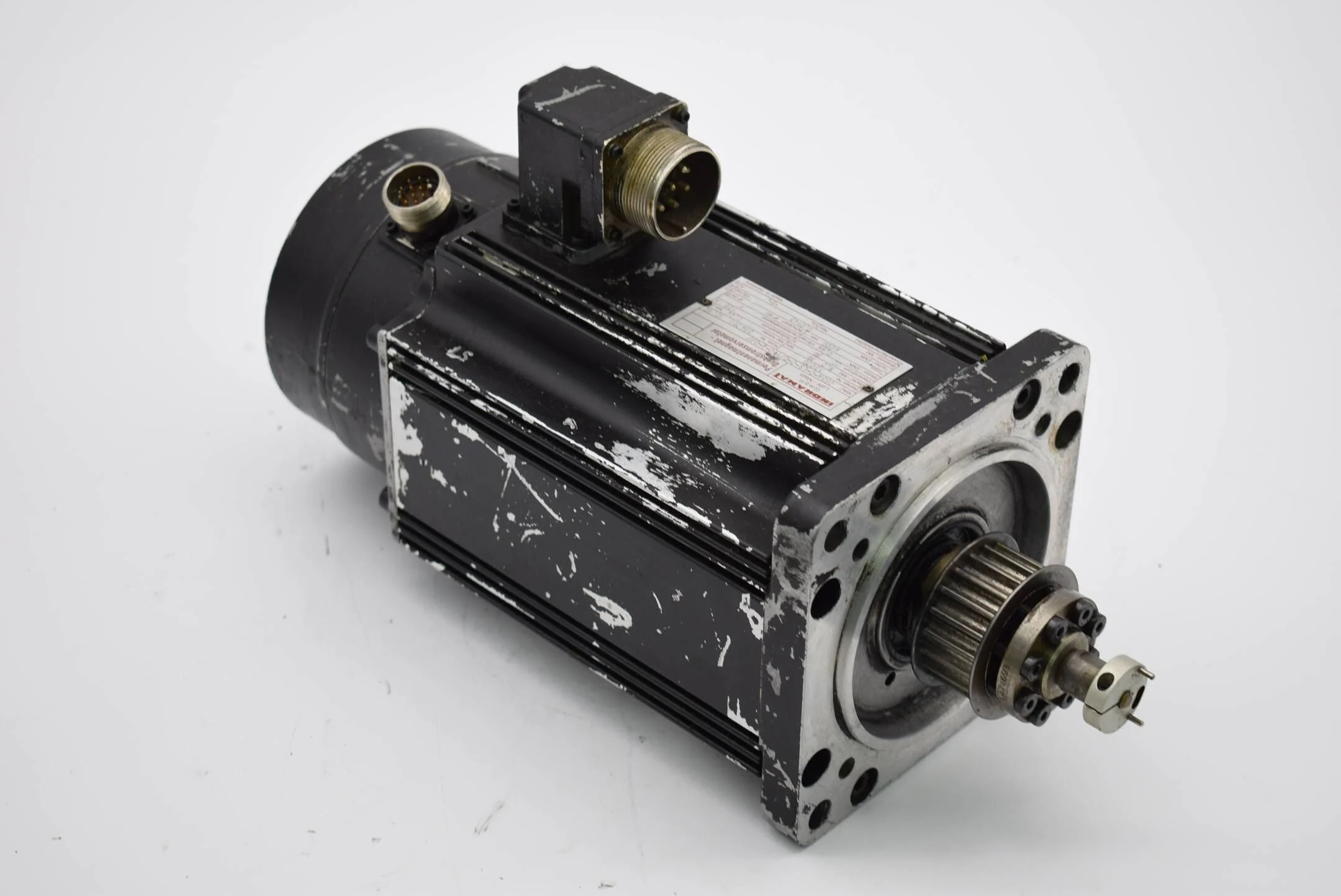 Indramat Permanentmagnet Drehstromservomotor 13076 093A-0-LS-2-C/110-A-0//