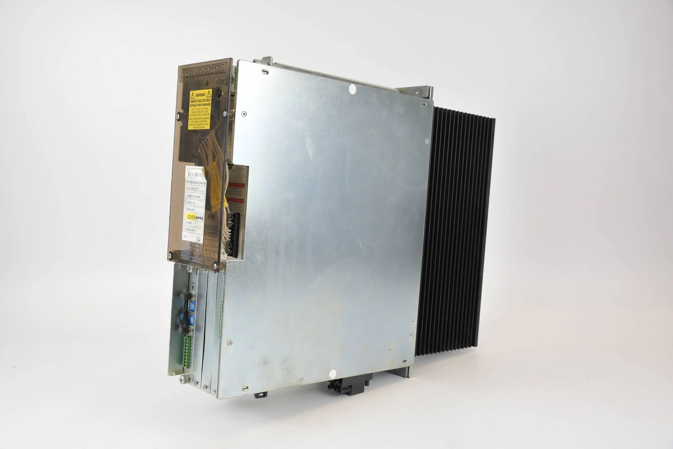 Indramat Rexroth AC Servo DDS02.2-A100-BE23-01-FW ( R911265332 ) konfiguriert