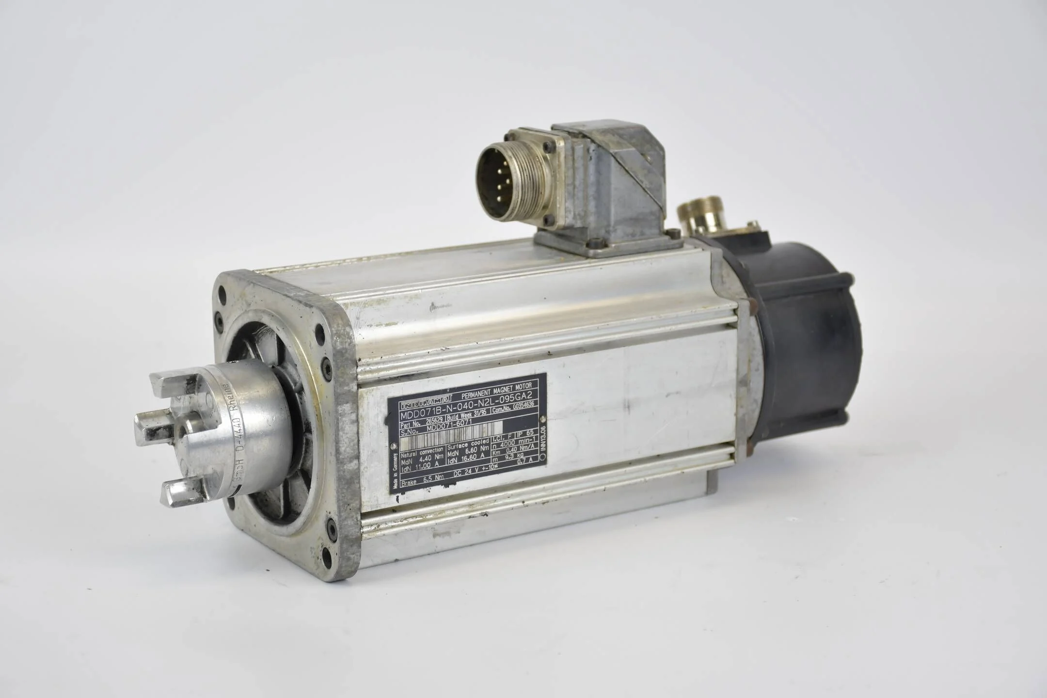 Indramat Rexroth Elektro MDD071B-N-040-N2L-095GA2 ( R911265629 ) inkl. Drehgeber