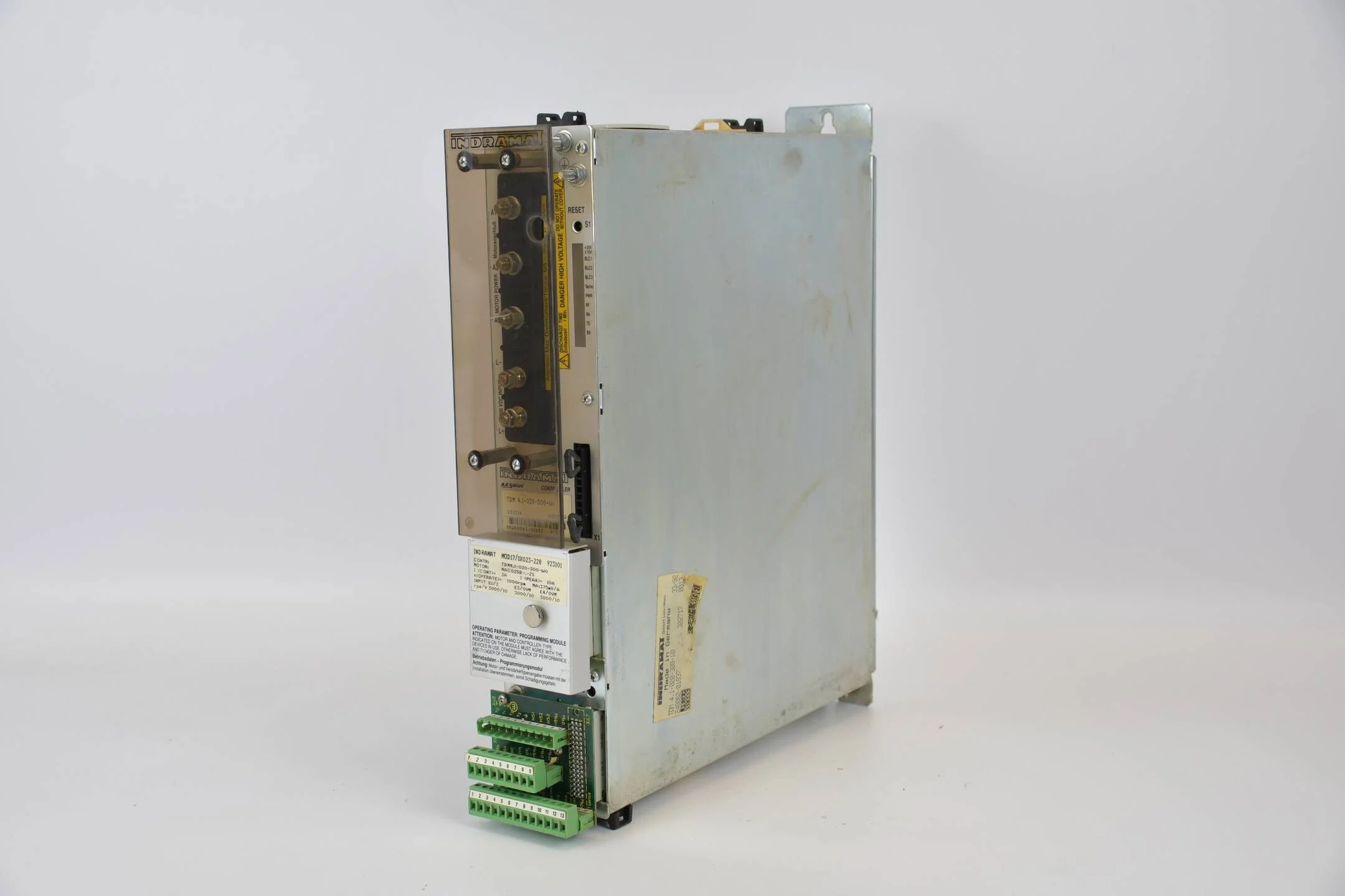 Indramat Rexroth TDM Servo Drive TDM 4.1-020-300-W0 ( R911233714 ) inkl. Mod17