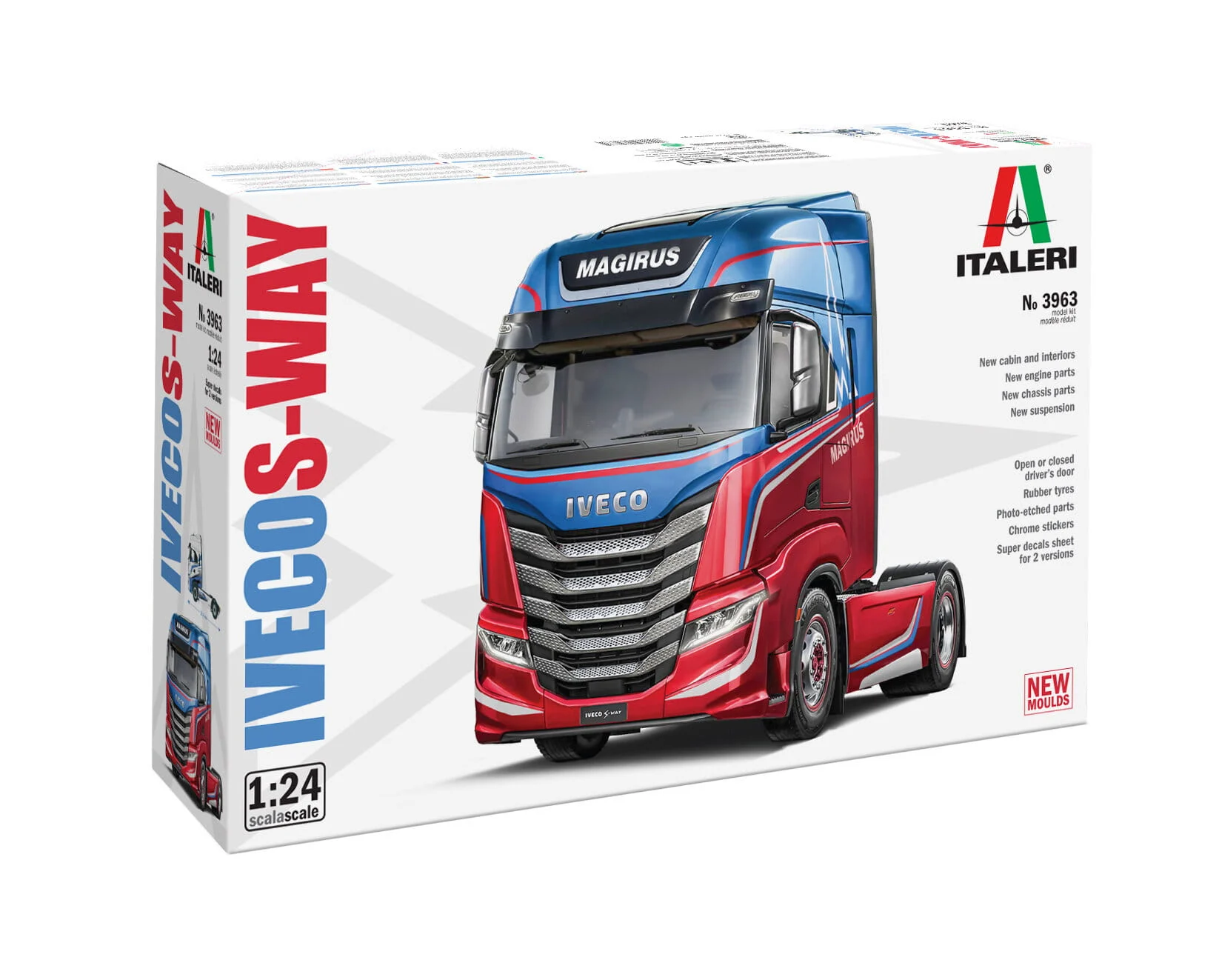 Italeri 1:24 Iveco S-Way LKW Bausatz - moderner Truck als Modell