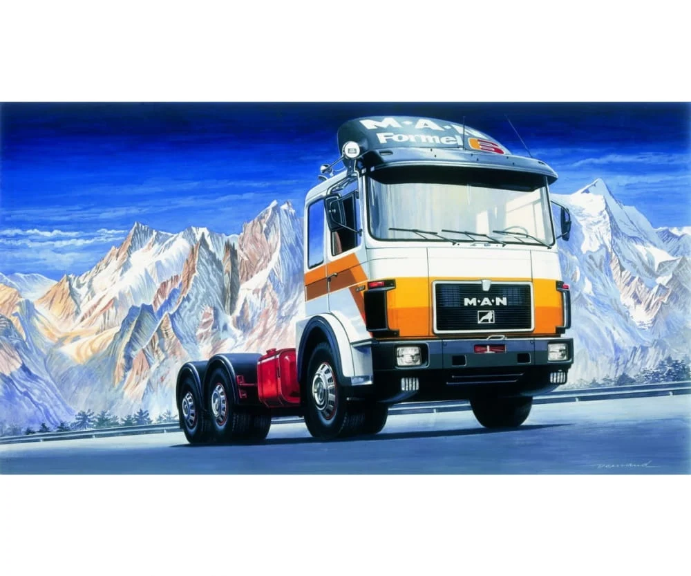 Italeri 1:24 MAN 26.321 Formel 6 6x4 - LKW Modellbausatz
