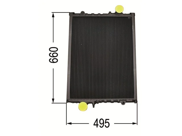 Kühler zu John Deere AL66766