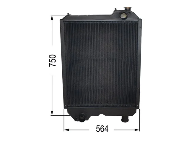 Kühler zu New Holland 82013307,82008038