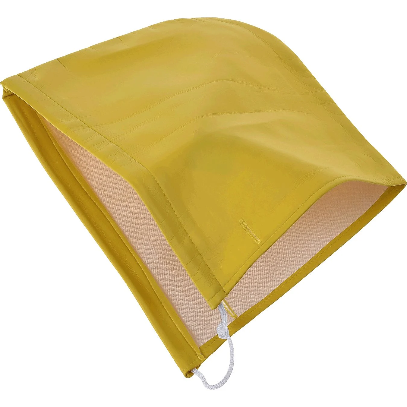 Kapuze Regenschutz gelb