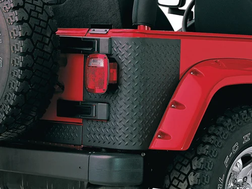 Karosserieecken BushwackerKunststoff mit strukturierter Oberfläche