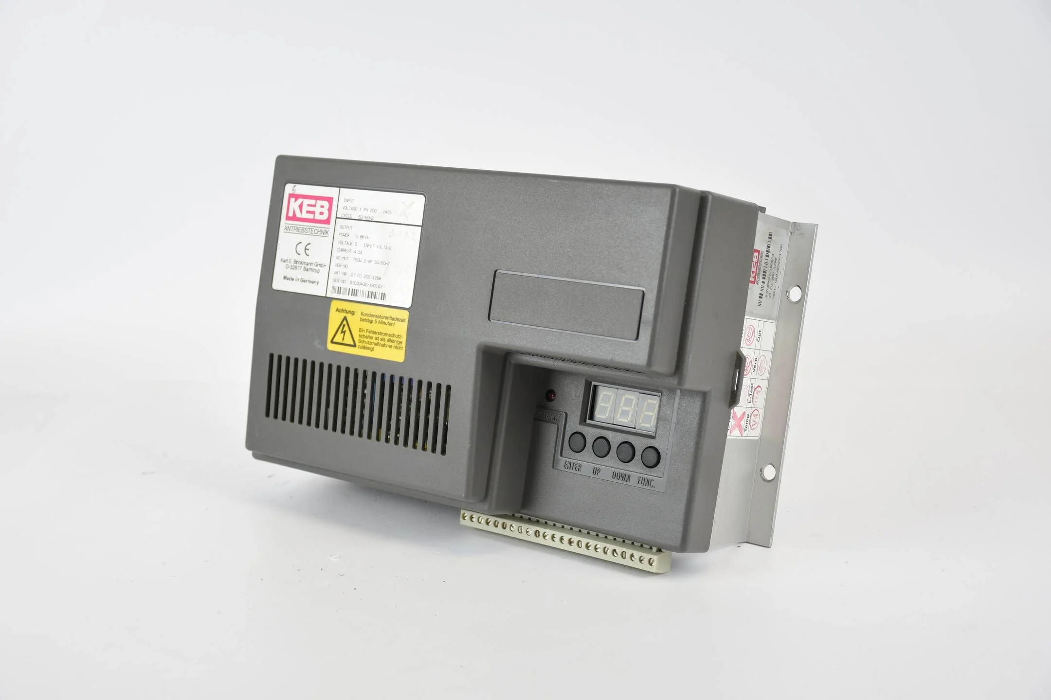 KEB combivert Antriebsrichter Umrichter 07.F0.200-1288 ( 07FO200 )