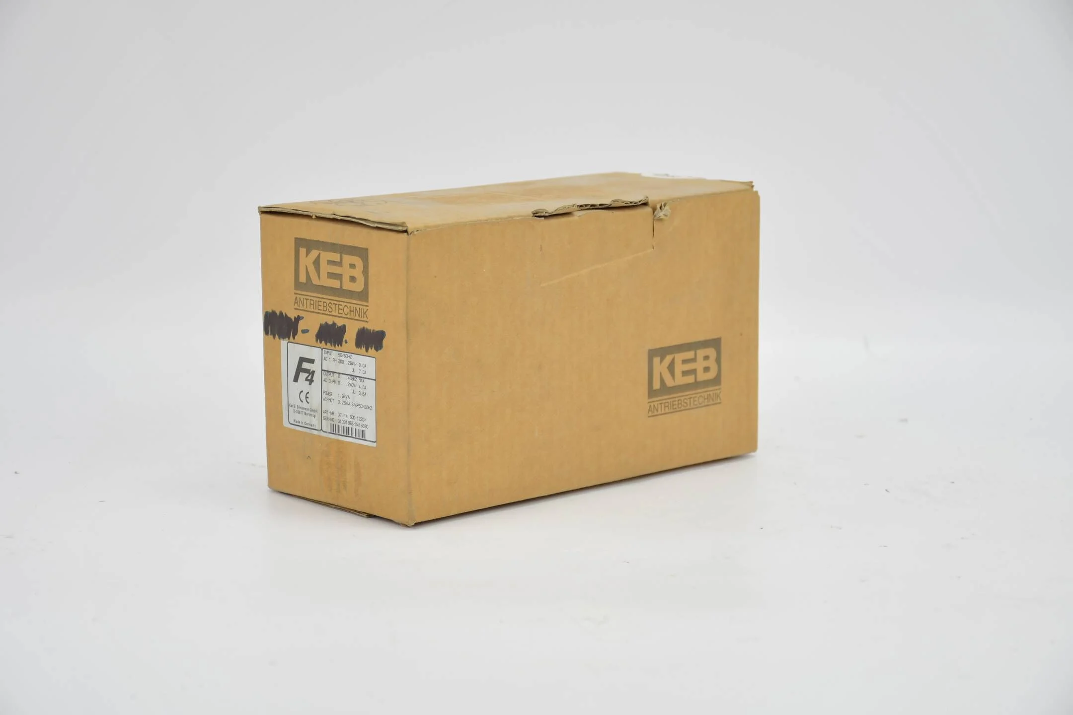 KEB combivert F4 Frequenzumrichter 07.F4.S0C-1220 ( 07F4SOC )