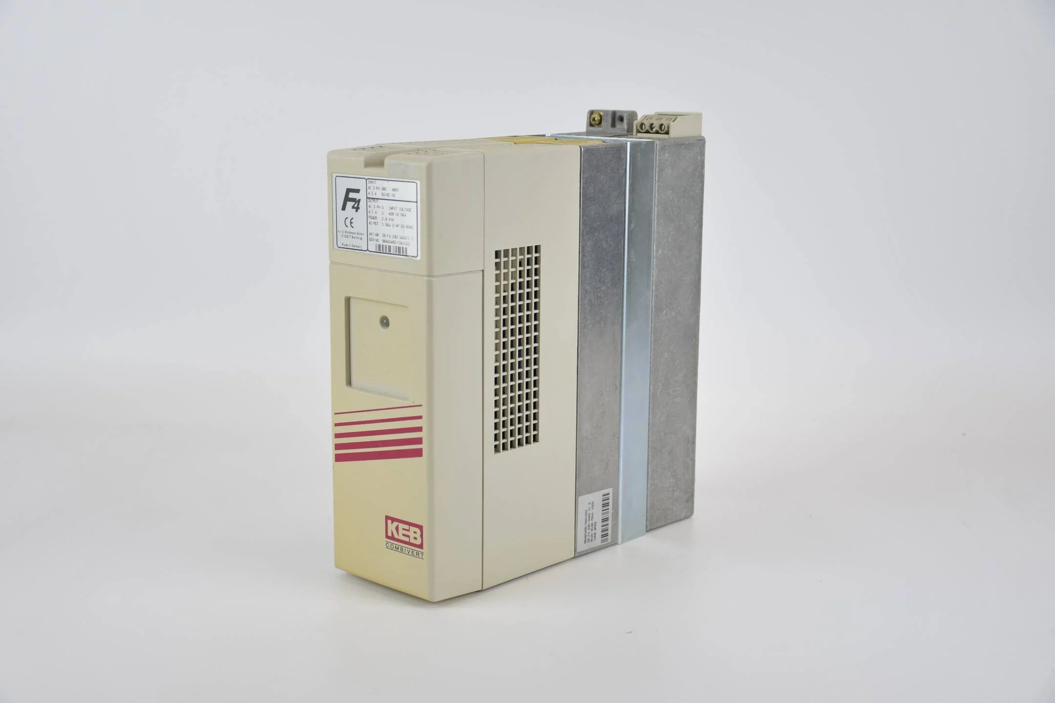 KEB combivert F4 Frequenzumrichter 09.F4.S3D-3420/1.2 ( 09.F4.S3D )