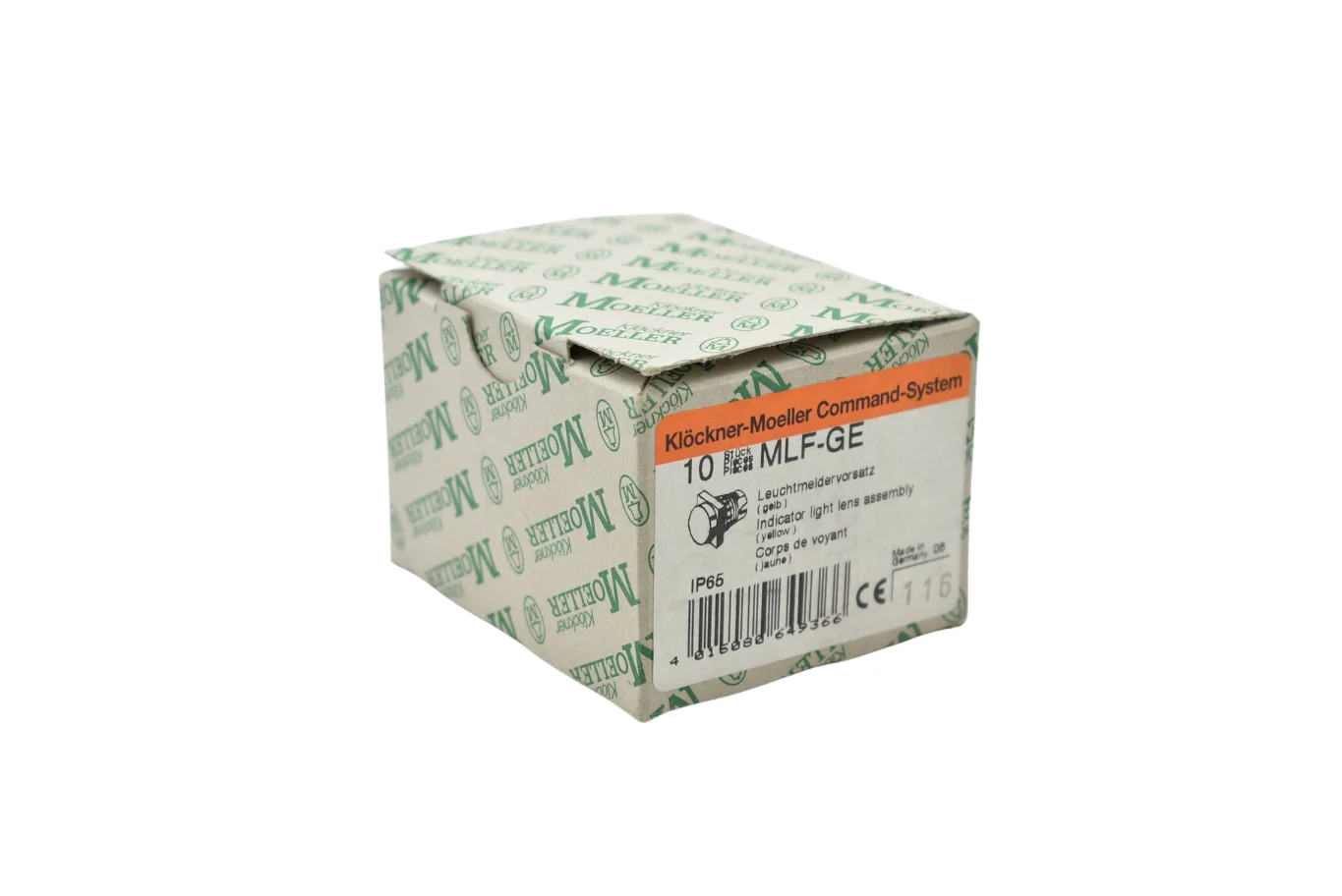 Klöckner Moeller Leuchtmeldervorsatz MLF-GE ( gelb ) 10 Stk.