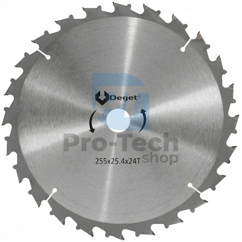 Klinge für Freischneider 255mm 24T 25,4mm HQ 13354