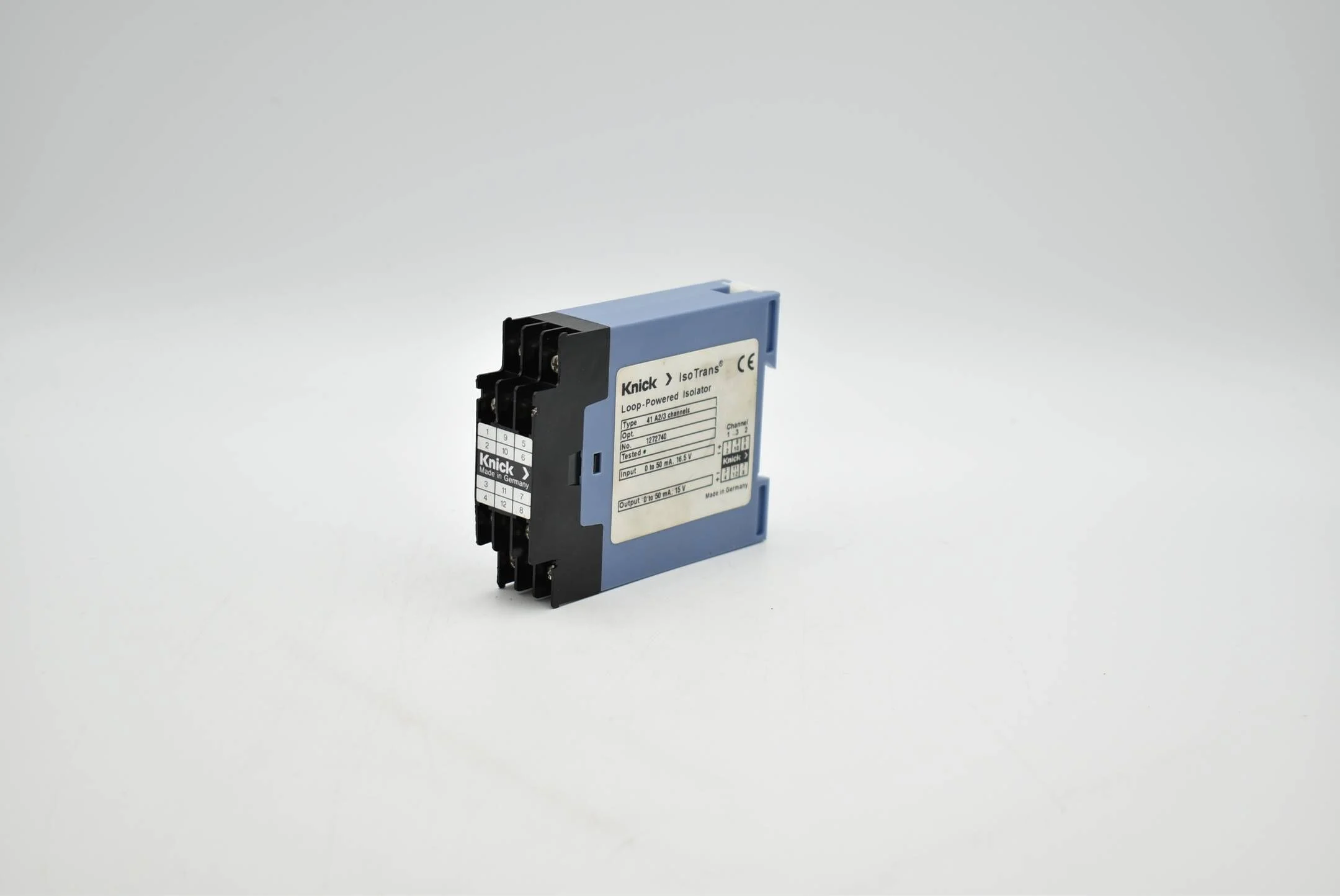 Knick IsoTrans Loop-Powered Isolator 1272740 ( 41 A2/3 channels )