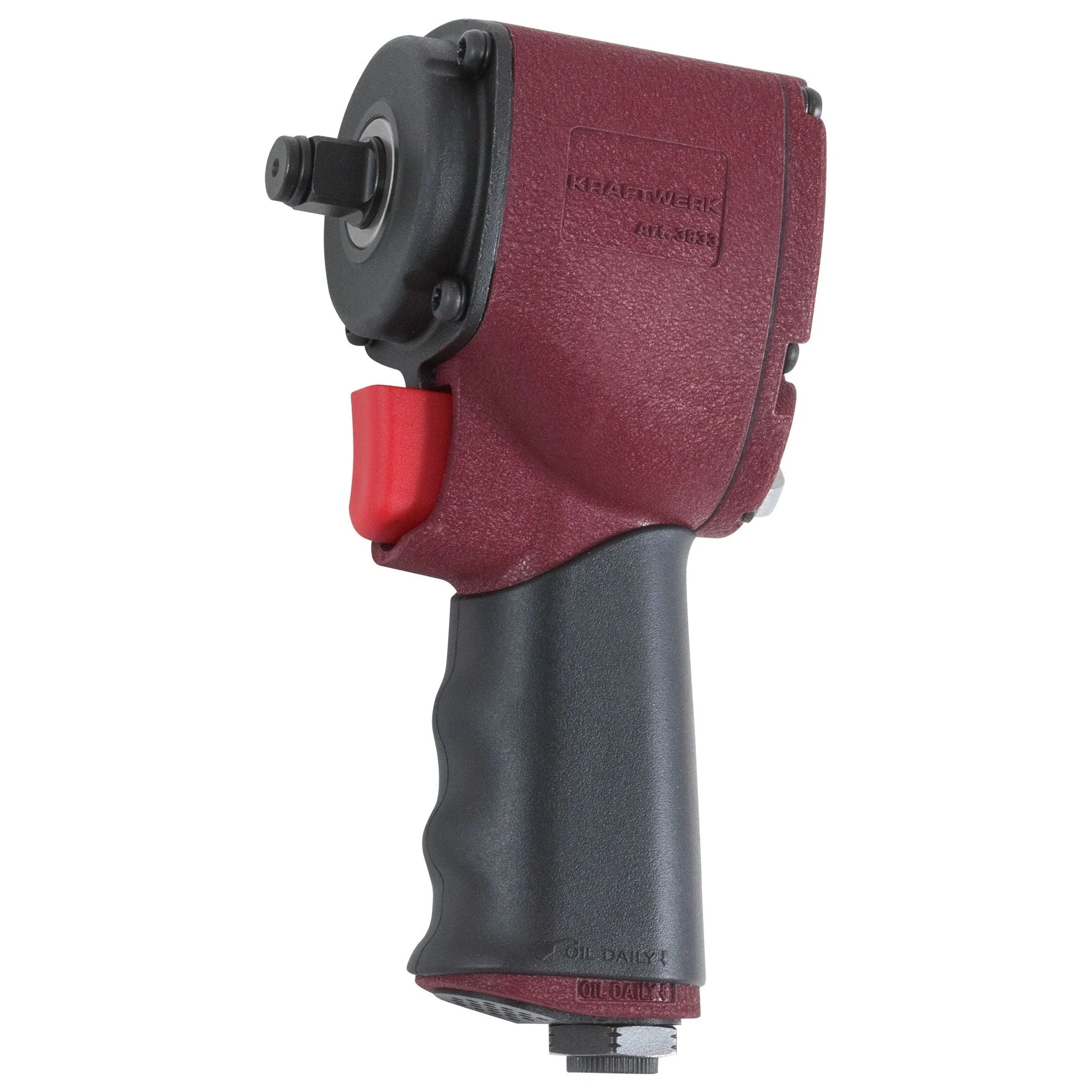 Kraftwerk 1/2" Druckluft-Schlagschrauber, kurze Ausführung, 920 Nm