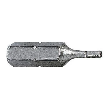 Kraftwerk 1/4" Schraubendreher-Bit Innen Sechskant mit Bohrung, 1/8", 5 Stk
