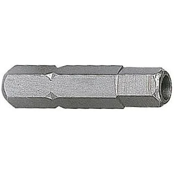 Kraftwerk 1/4" Schraubendreher-Bit Innen Sechskant mit Bohrung, 6 mm, 5 Stk