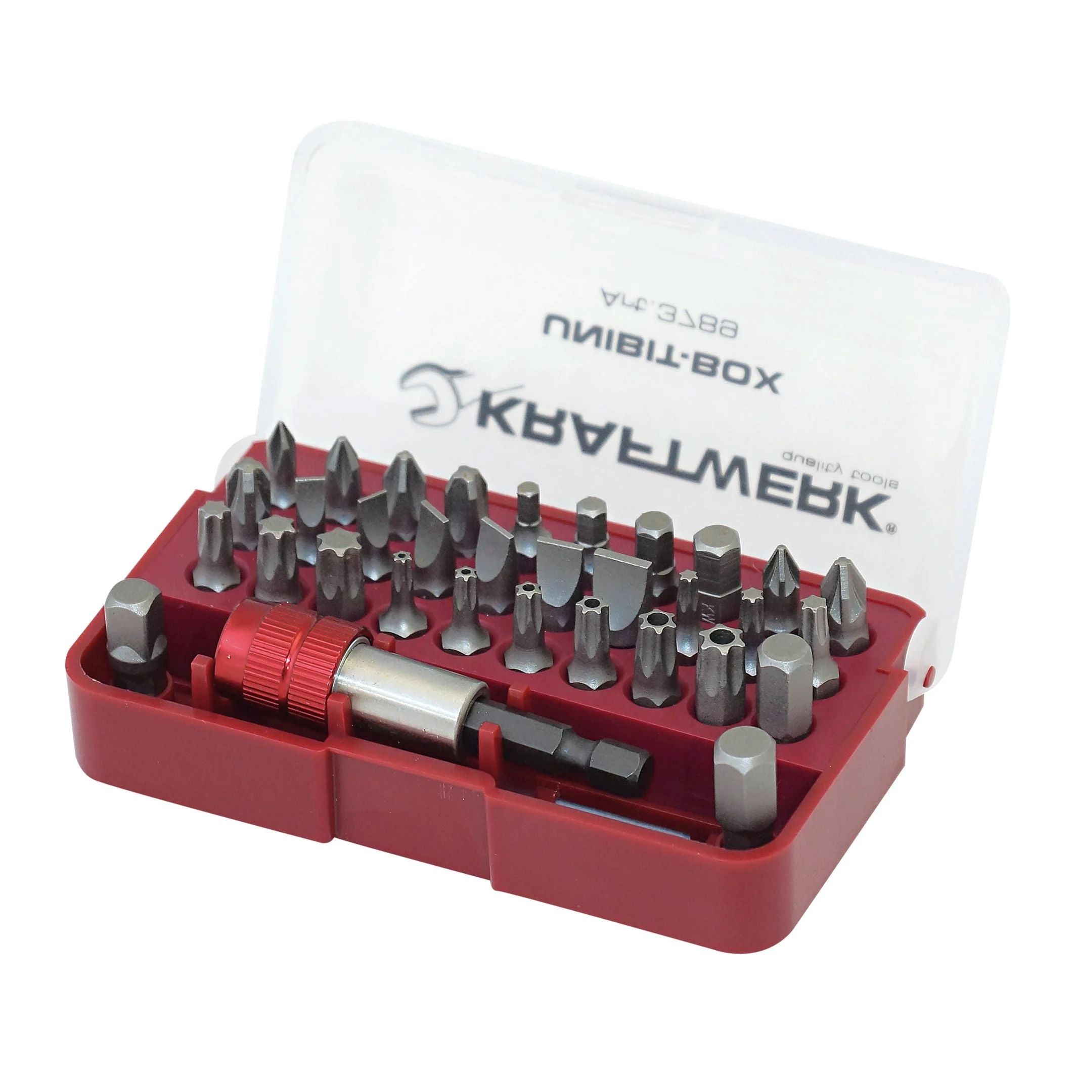 Kraftwerk 1/4" Universal-Bit-Box, 33-tlg
