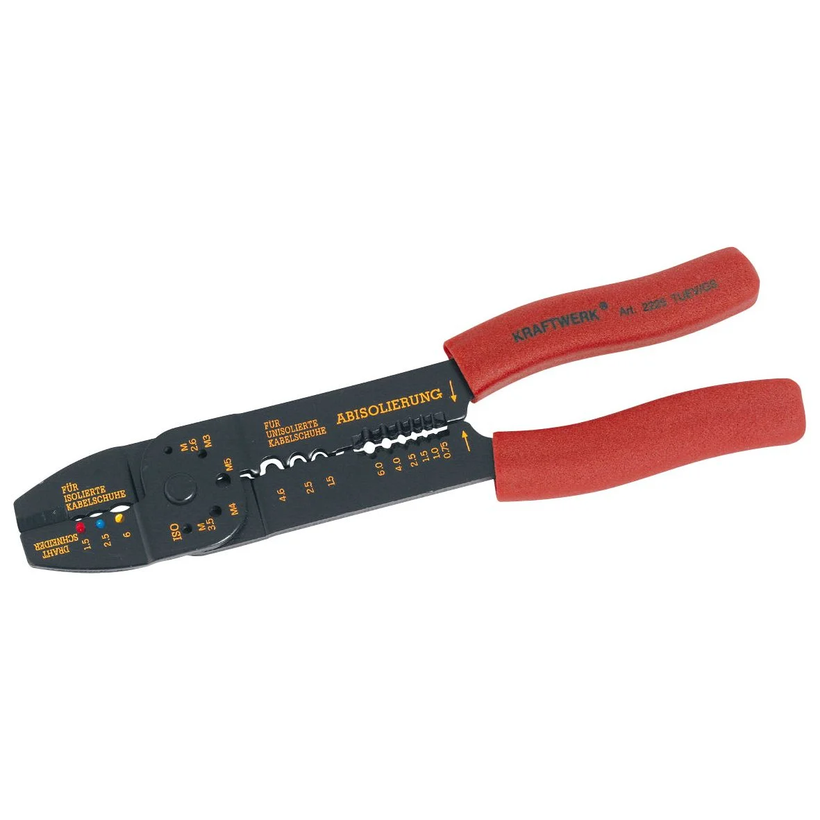 Kraftwerk Kombi-Crimpzange, 230 mm