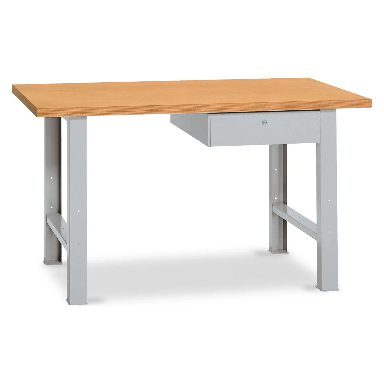 Kraftwerk „Made in Germany“ MODULAR 1500 mit 1 Schublade, Arbeitsplatte Buche, B 1500 x H 840 x T 700 mm