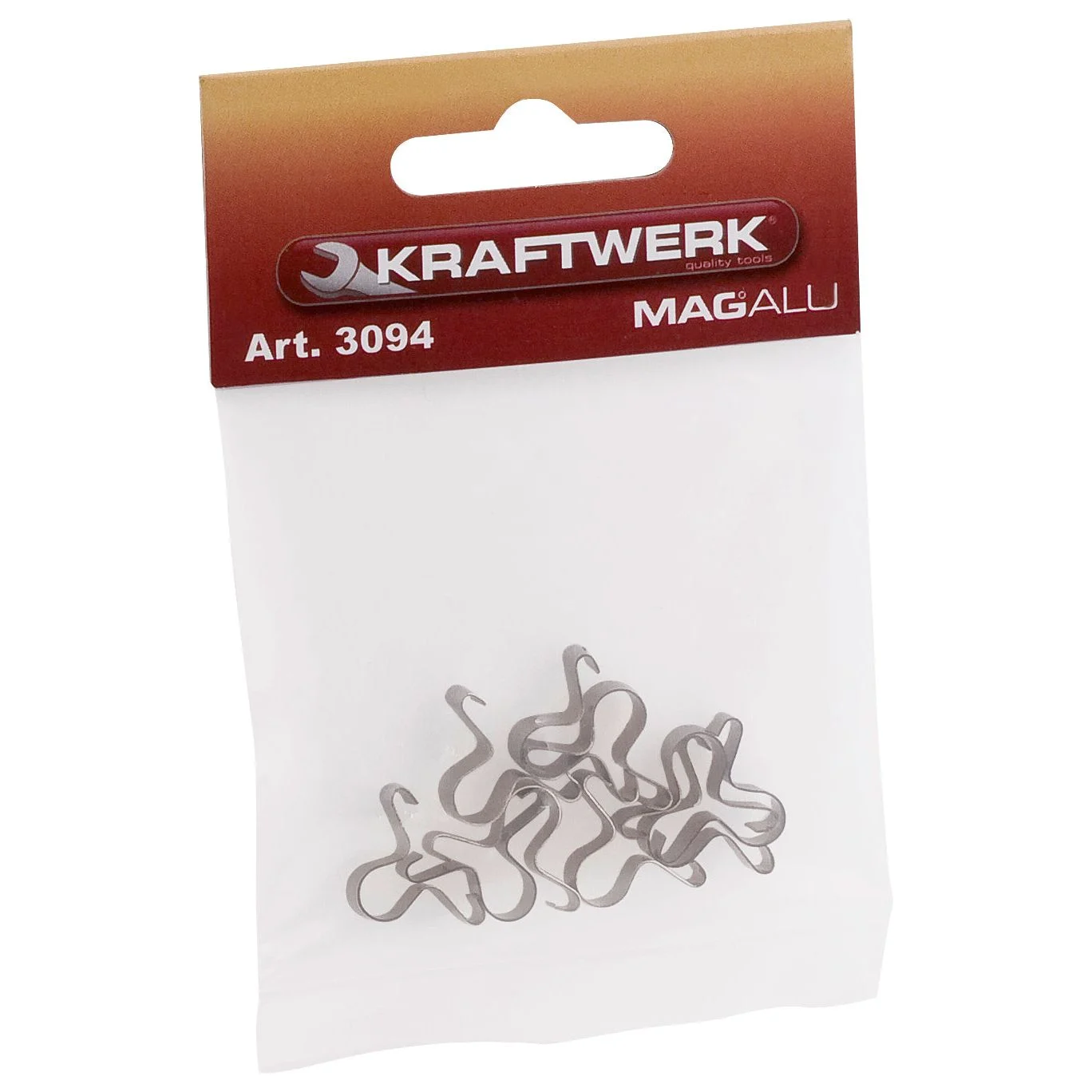 Kraftwerk MAGALU 1/4" Steckschlüssel-Clips, 10-tlg