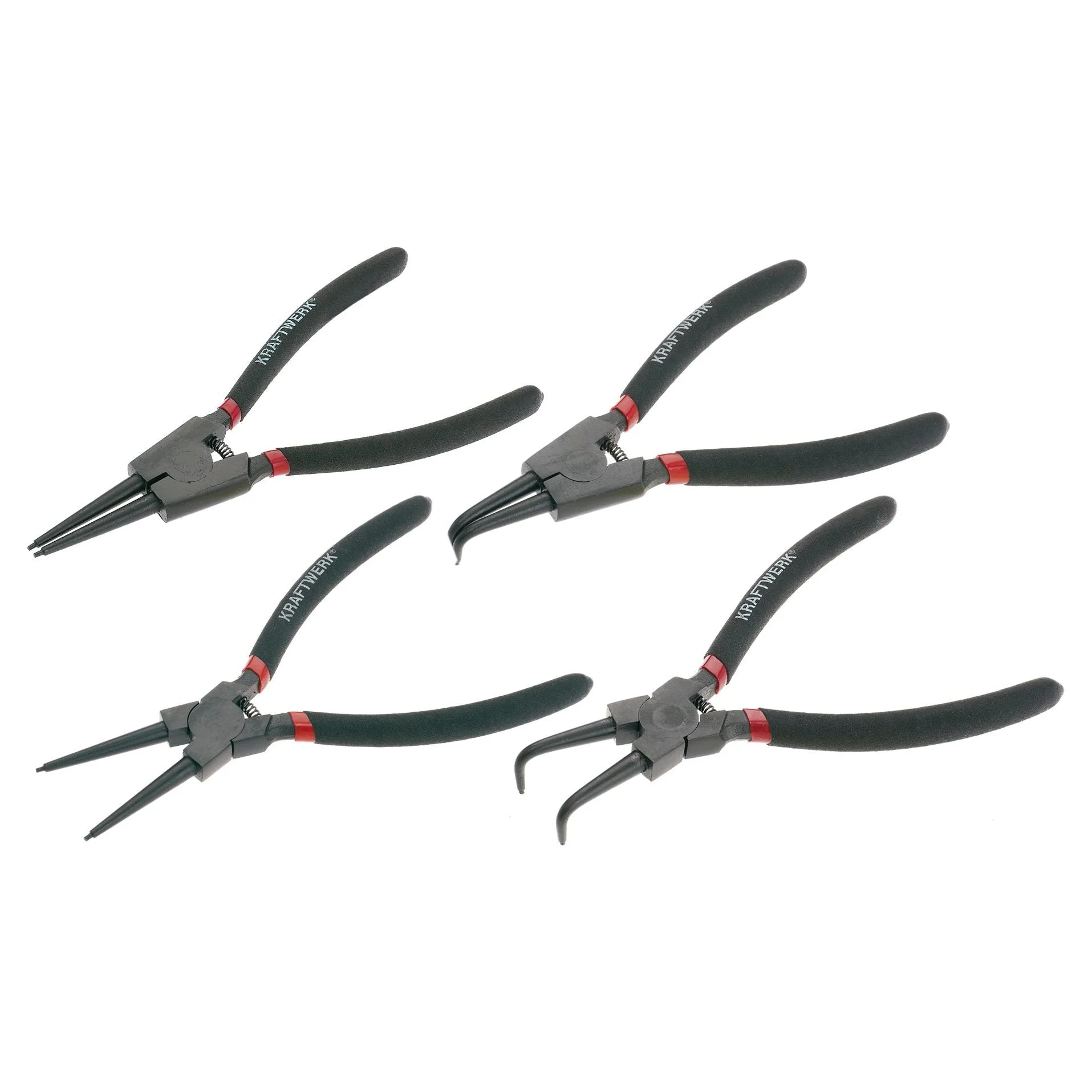 Kraftwerk Sicherungsring-Zangen-Satz, 4-tlg