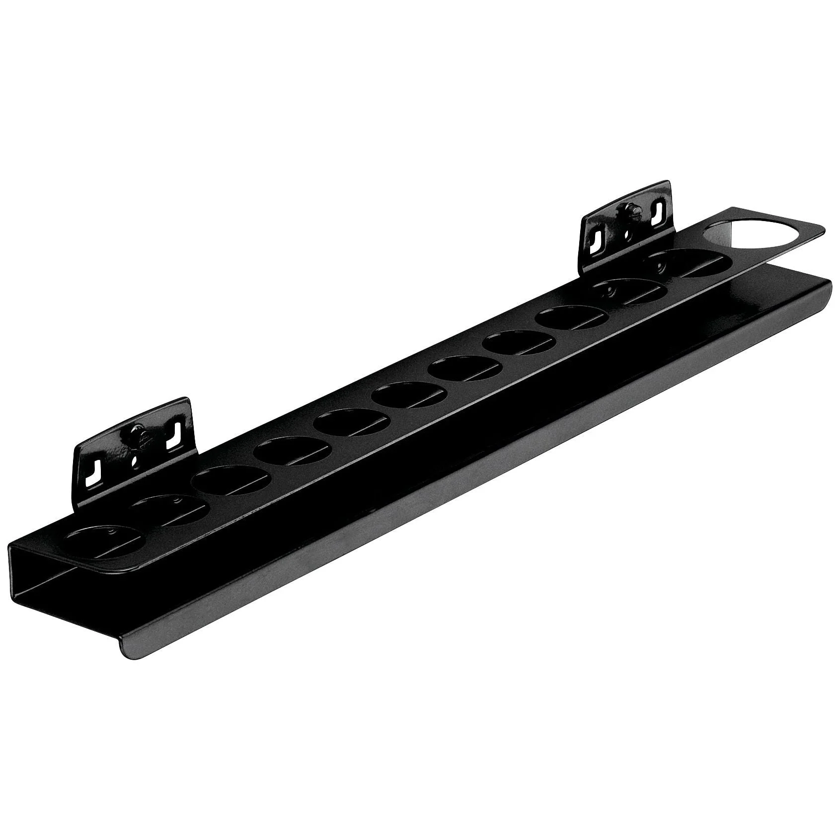 Kraftwerk Steckschlüsselaufsatzhalterfür Vierkantlochwand, 12 Plätze, 390 x 30 mm