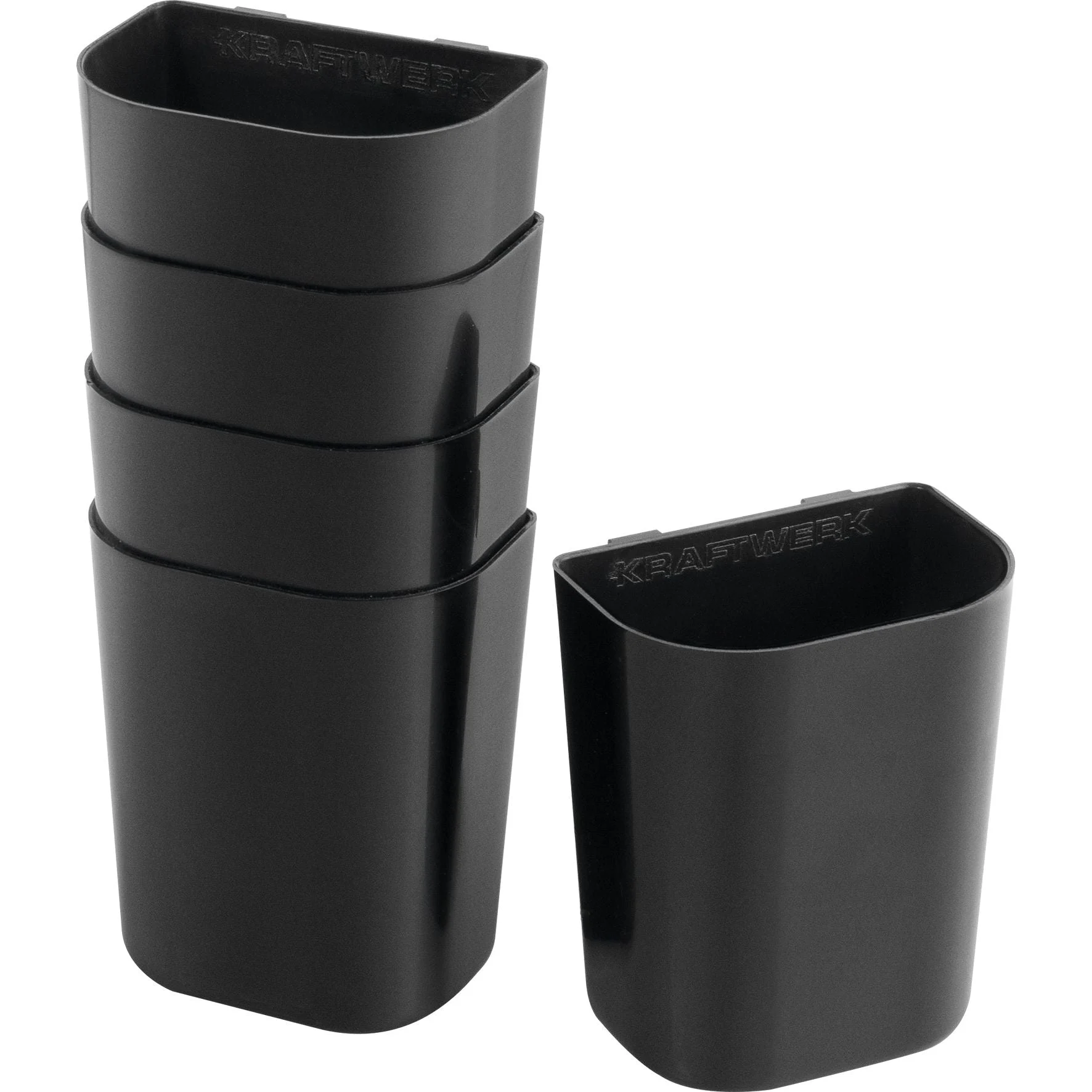 Kraftwerk Universalbehälter für Vierkantlochwand, 90 x 75 x 50 mm, 5-tlg