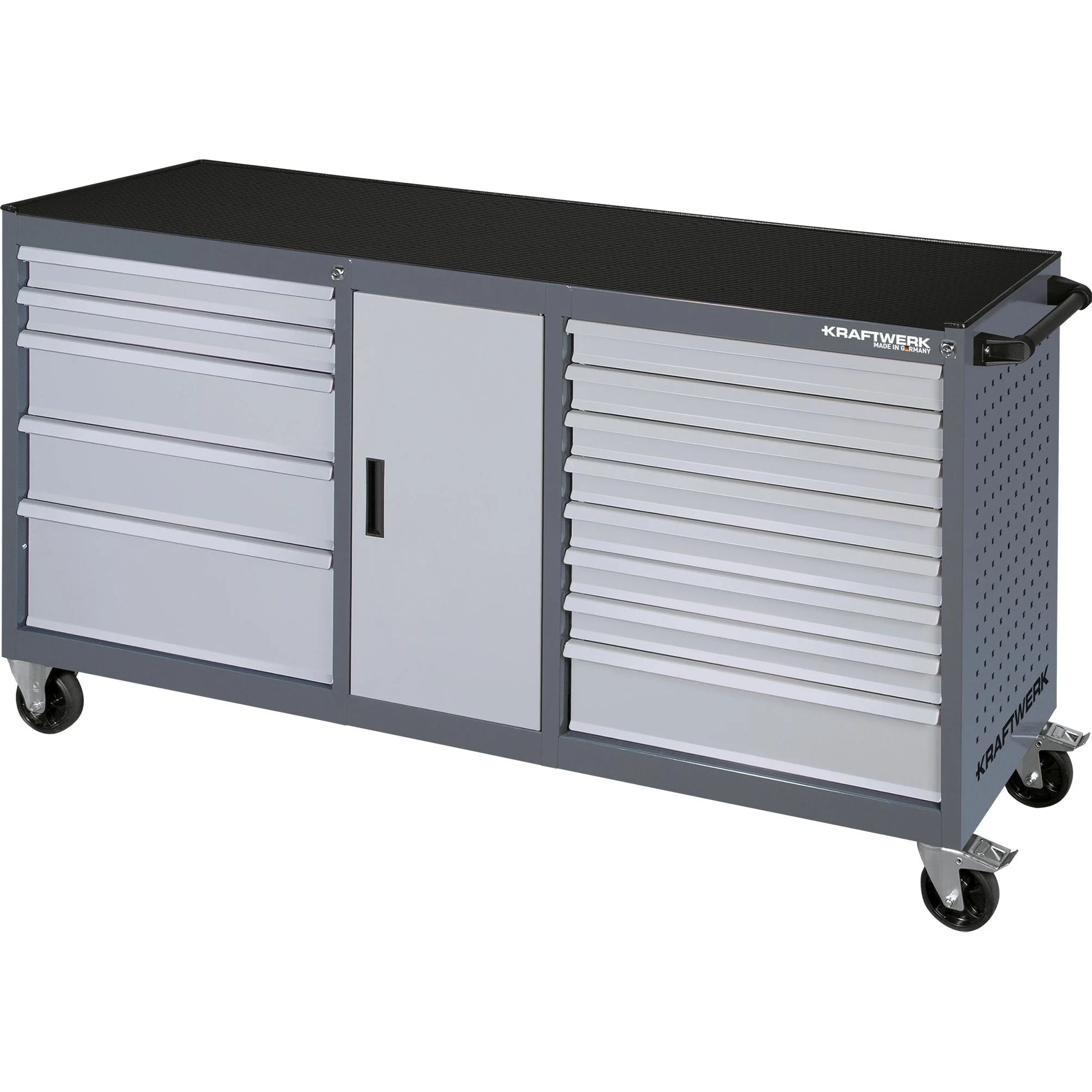 Kraftwerk Werkstattwagen „Made in Germany" Modell BASIC LINE BT1800, 13 Schubladen + 1 Schrank, leer