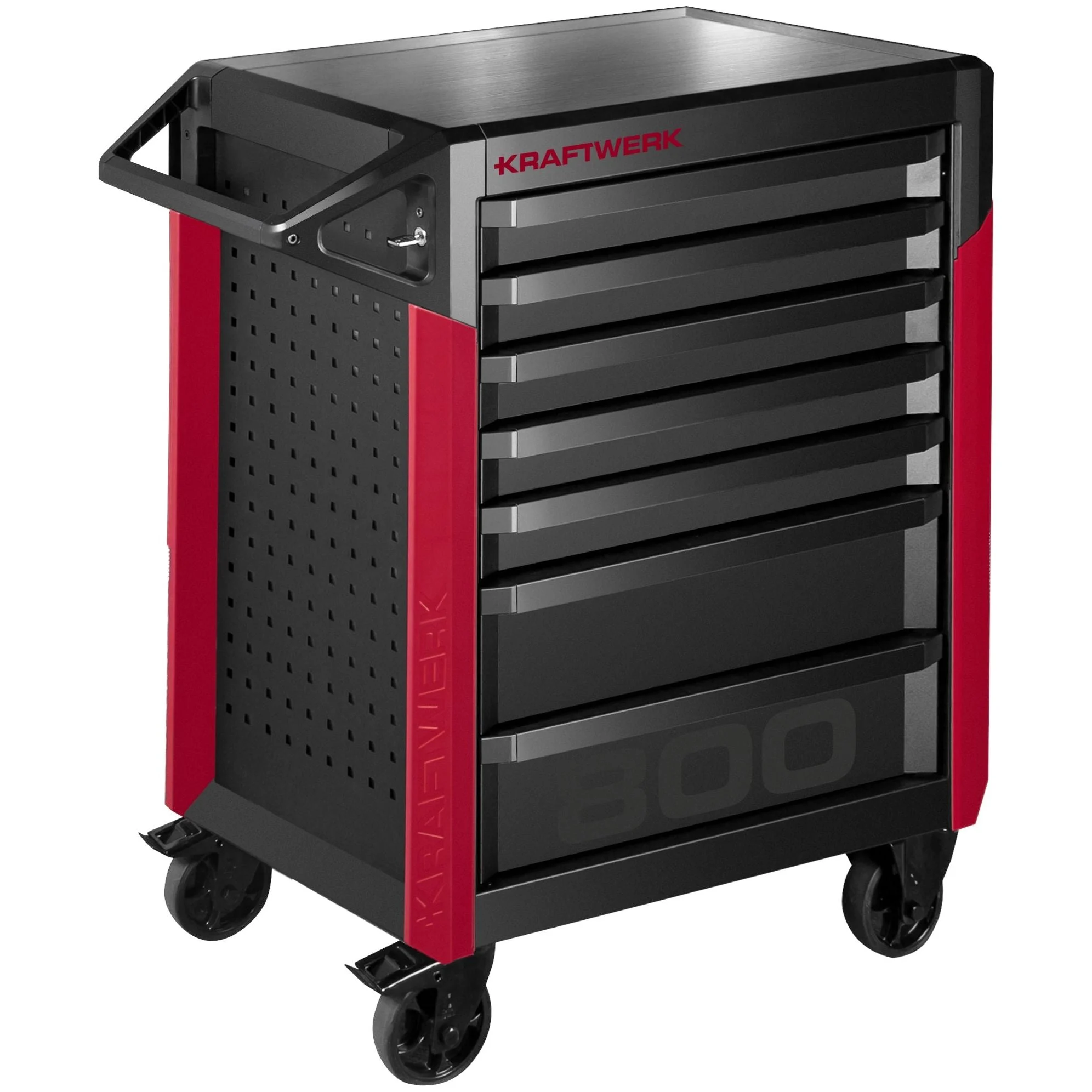 Kraftwerk Werkstattwagen „Made in Germany“ Modell PRO LINE PT800, 7 Schubladen, leer