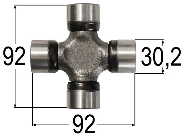 Kreuzgarnitur zu MF,JD30,2 x 92 1429021M1, AL55941
