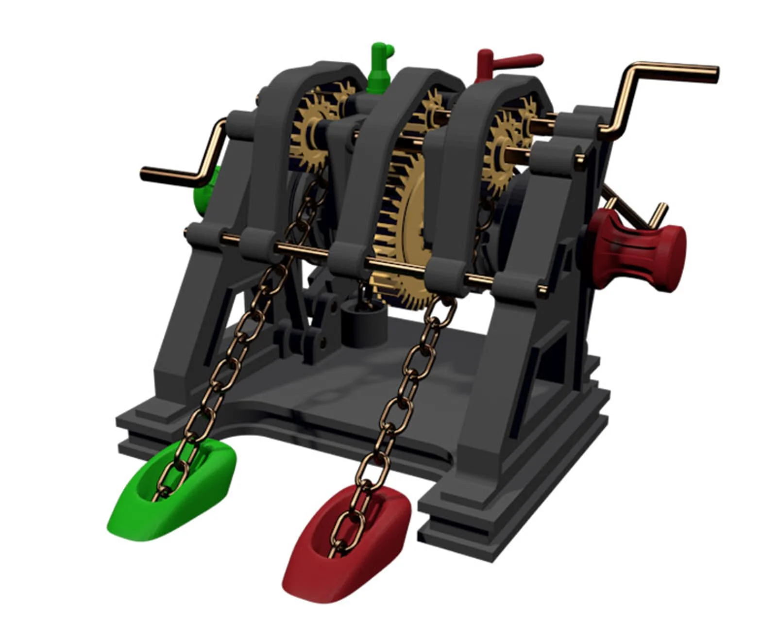 Krick Historische Ankerwinde 1:253D Bausatz