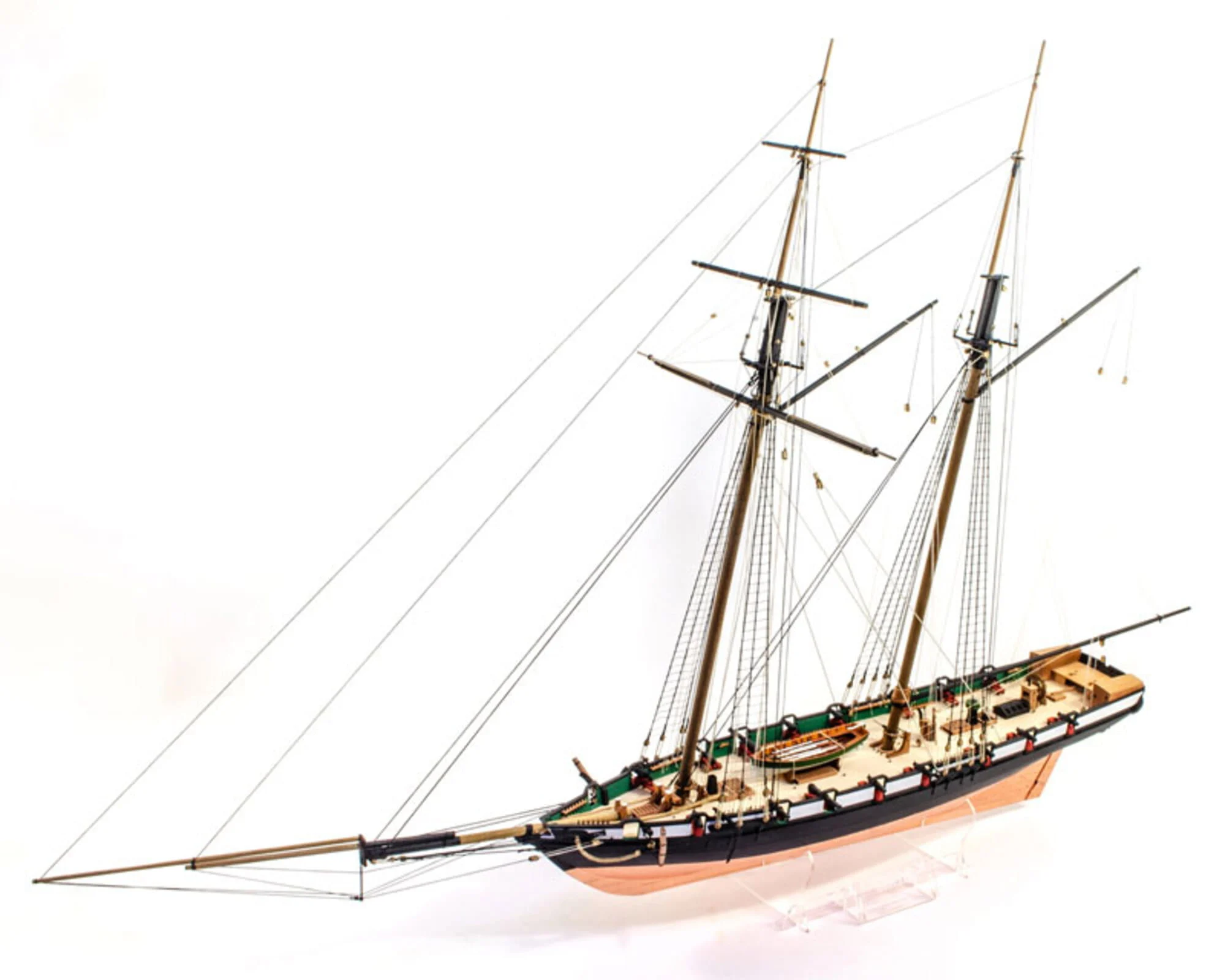 Krick US Baltimore Schoner Grecian 1813 Bausatz 1:64 Vanguard Models