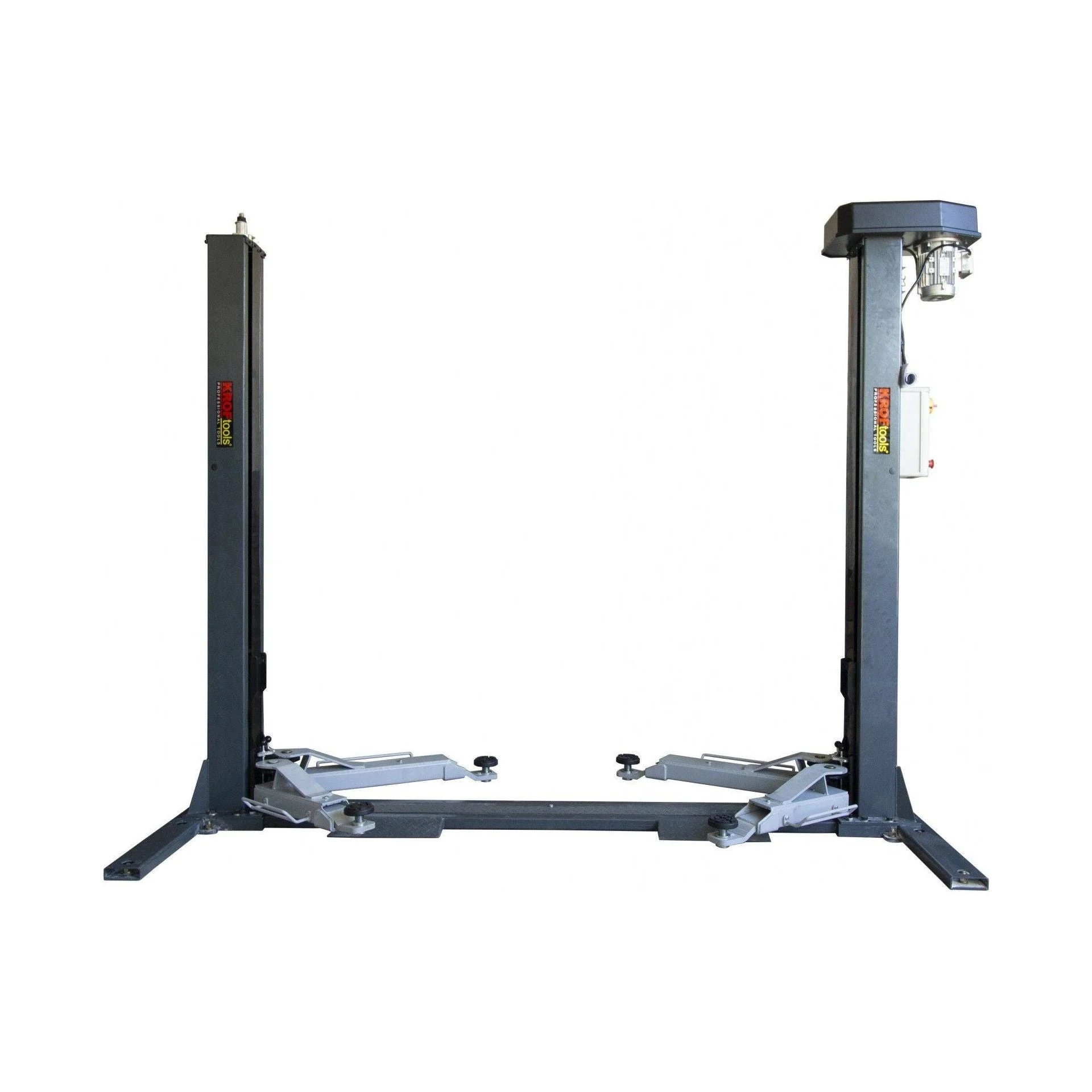 KROFtools 2-Säulen-Hebebühne Spindel 3,2 t - 400 V Typ-H 1 Motor