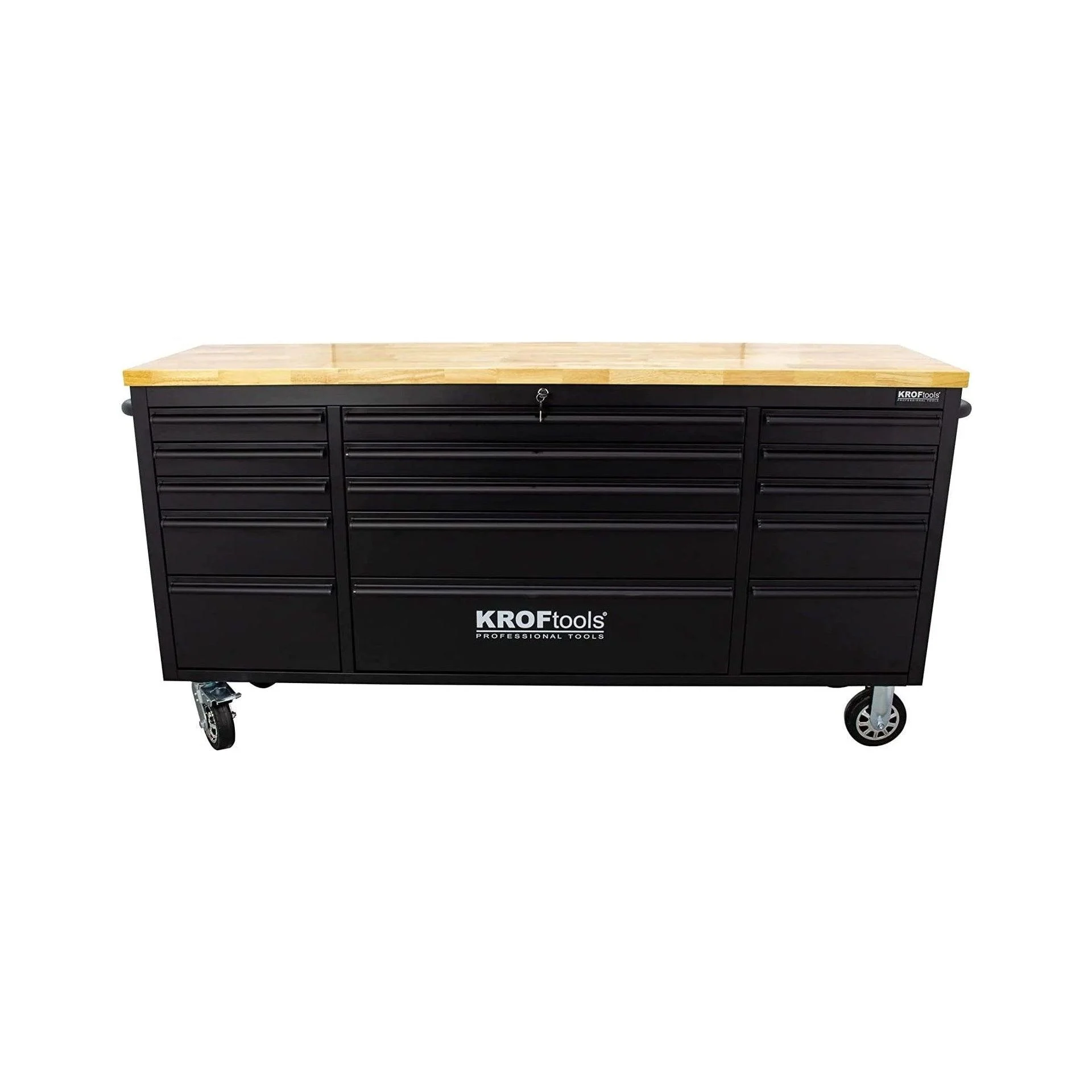 KROFtools Werkbank mit Schubladen 183 cm Werkzeugwagen - 8672