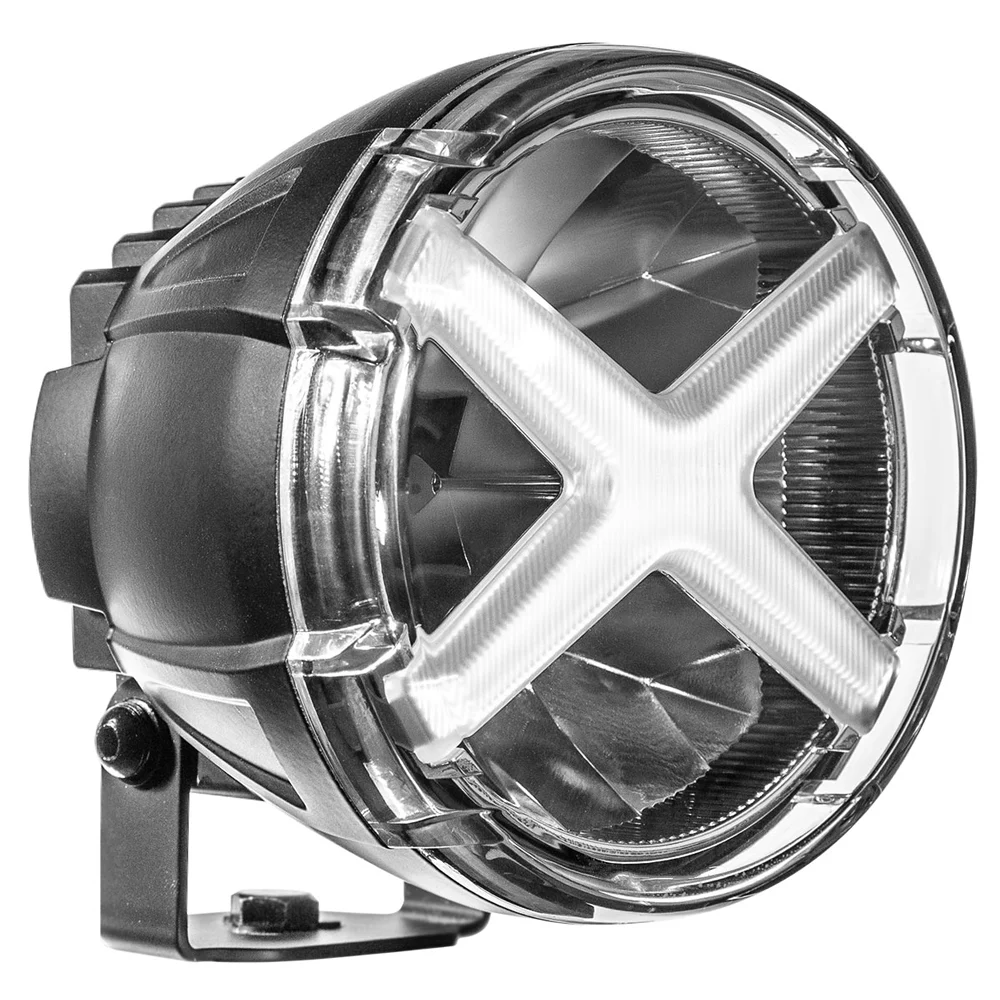 LED Scheinwerfer X-Type 5"mit X Standlichtmit E-Prüfzeichen