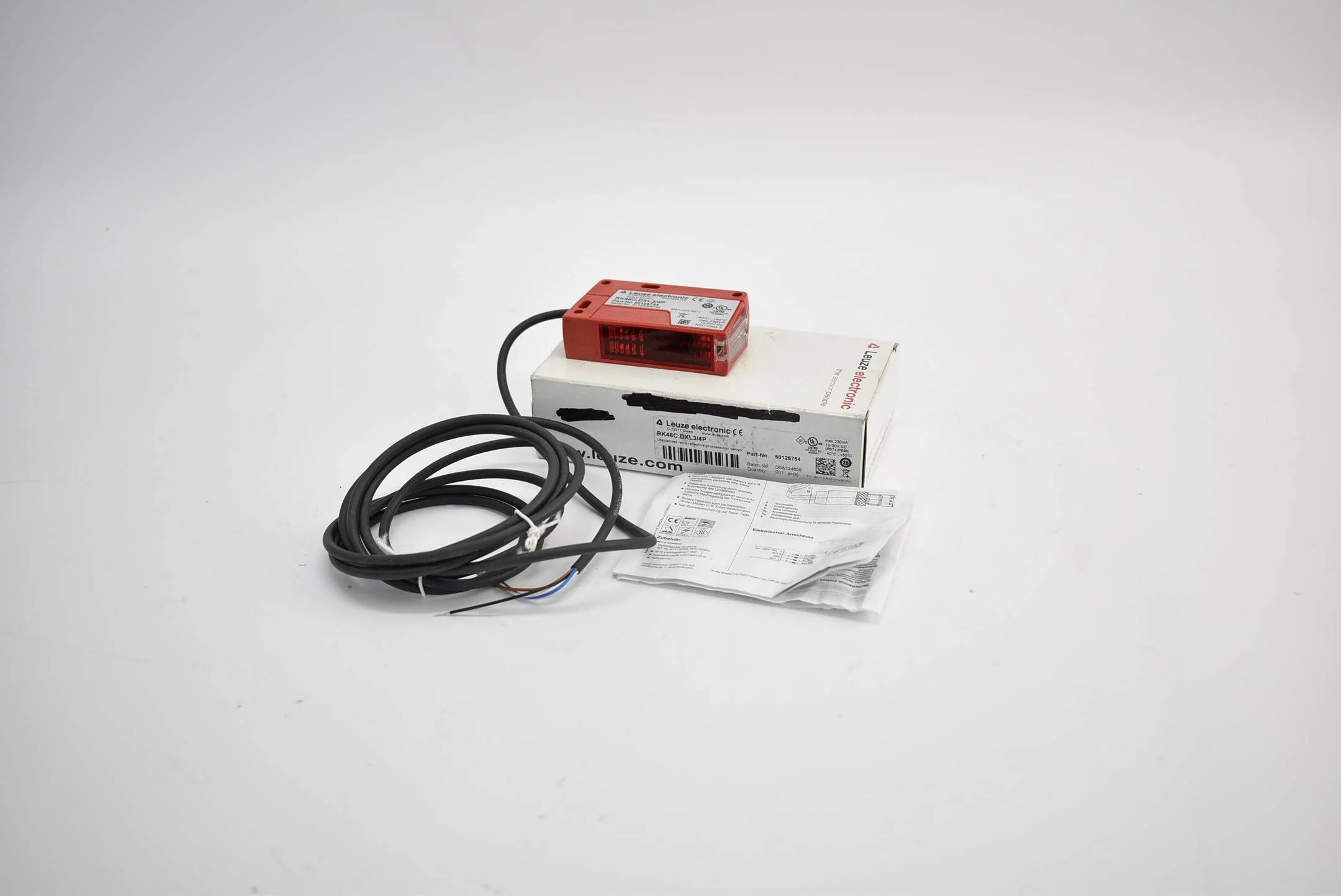 Leuze electronic Reflex-Lichtschranke RK46C.DXL3/4P ( 50125754 )