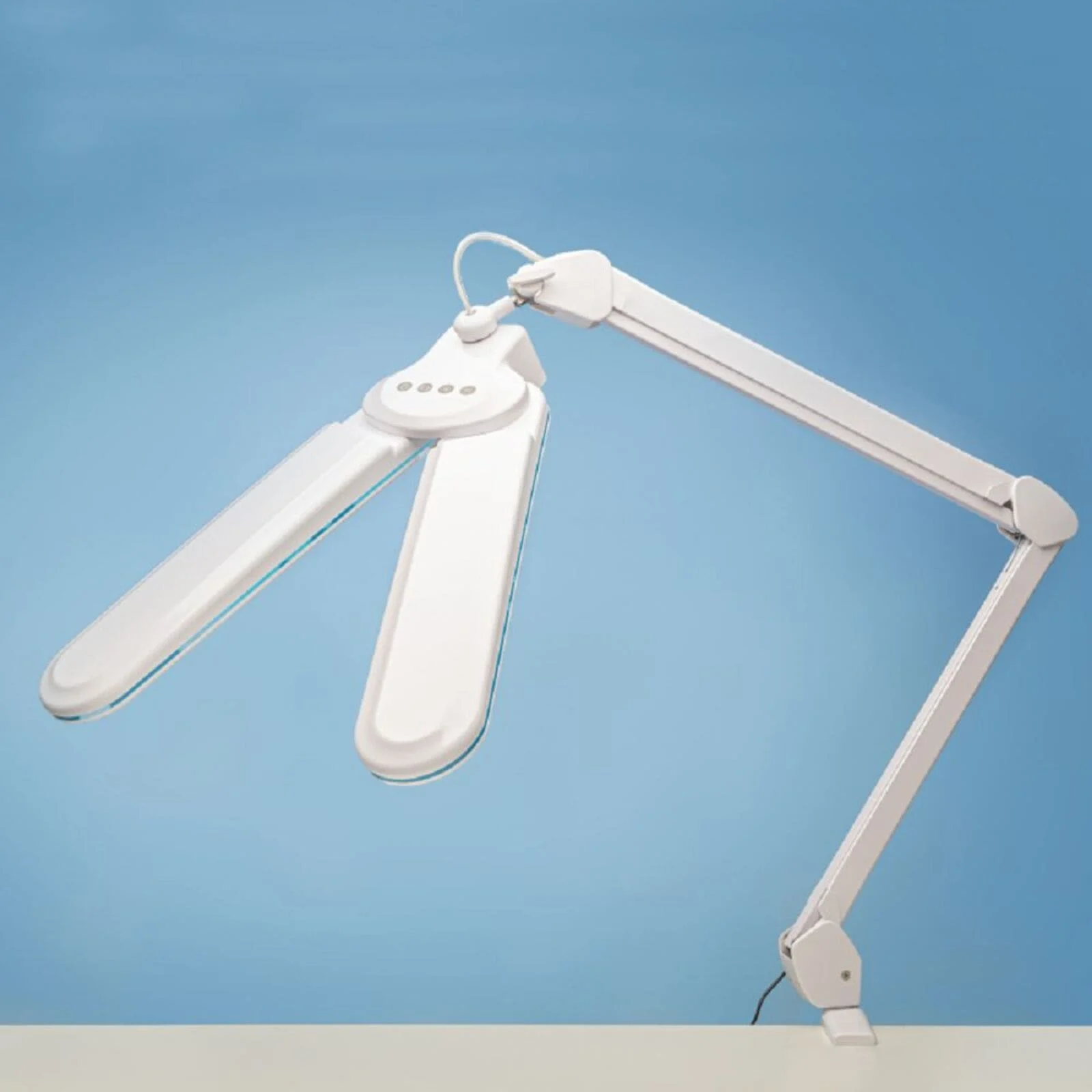 Lightcraft LED Arbeitsplatzleuchte Double-Head dimmbar