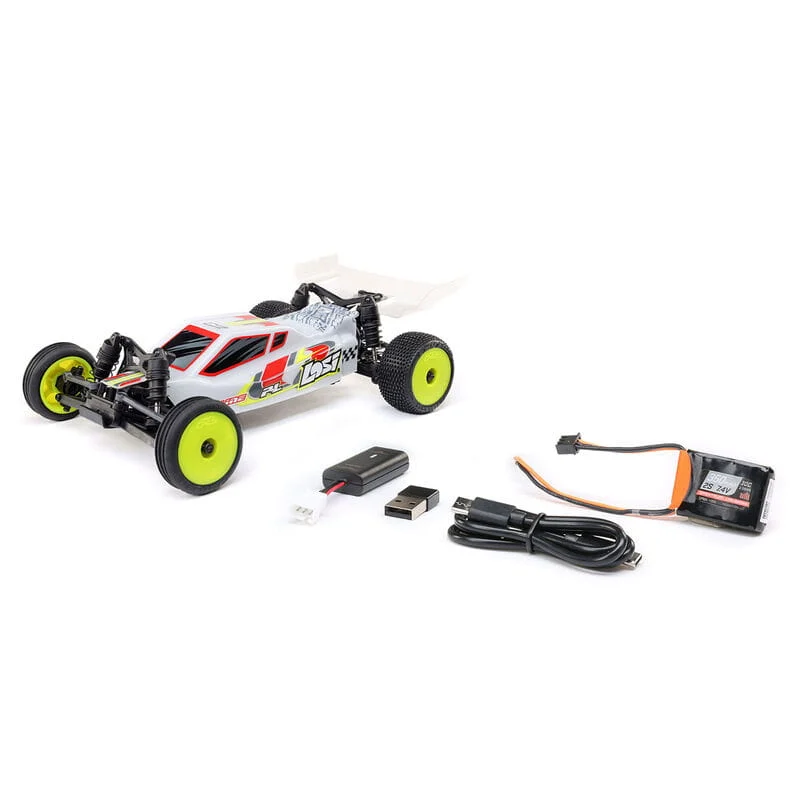 Losi 1:24 Micro-B 2WD Buggy RTR Weiss