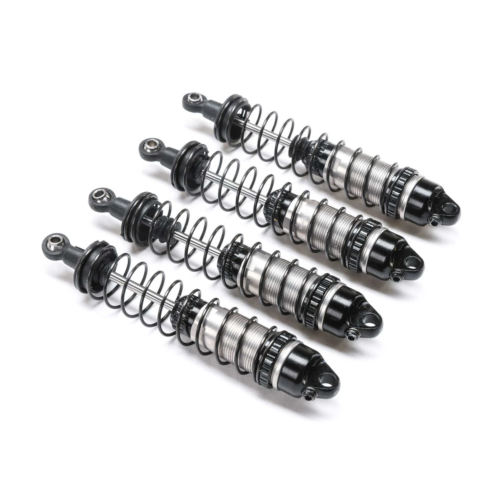 Losi Aluminum Shock Set Assembled: Mini LMT (4)