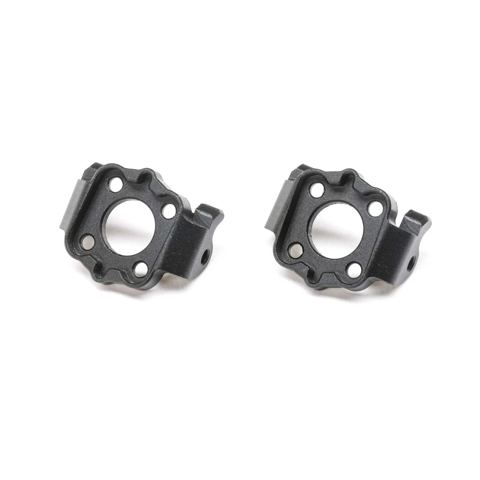 Losi Aluminum Spindle Carrier Set 0deg Black: Mini LMT