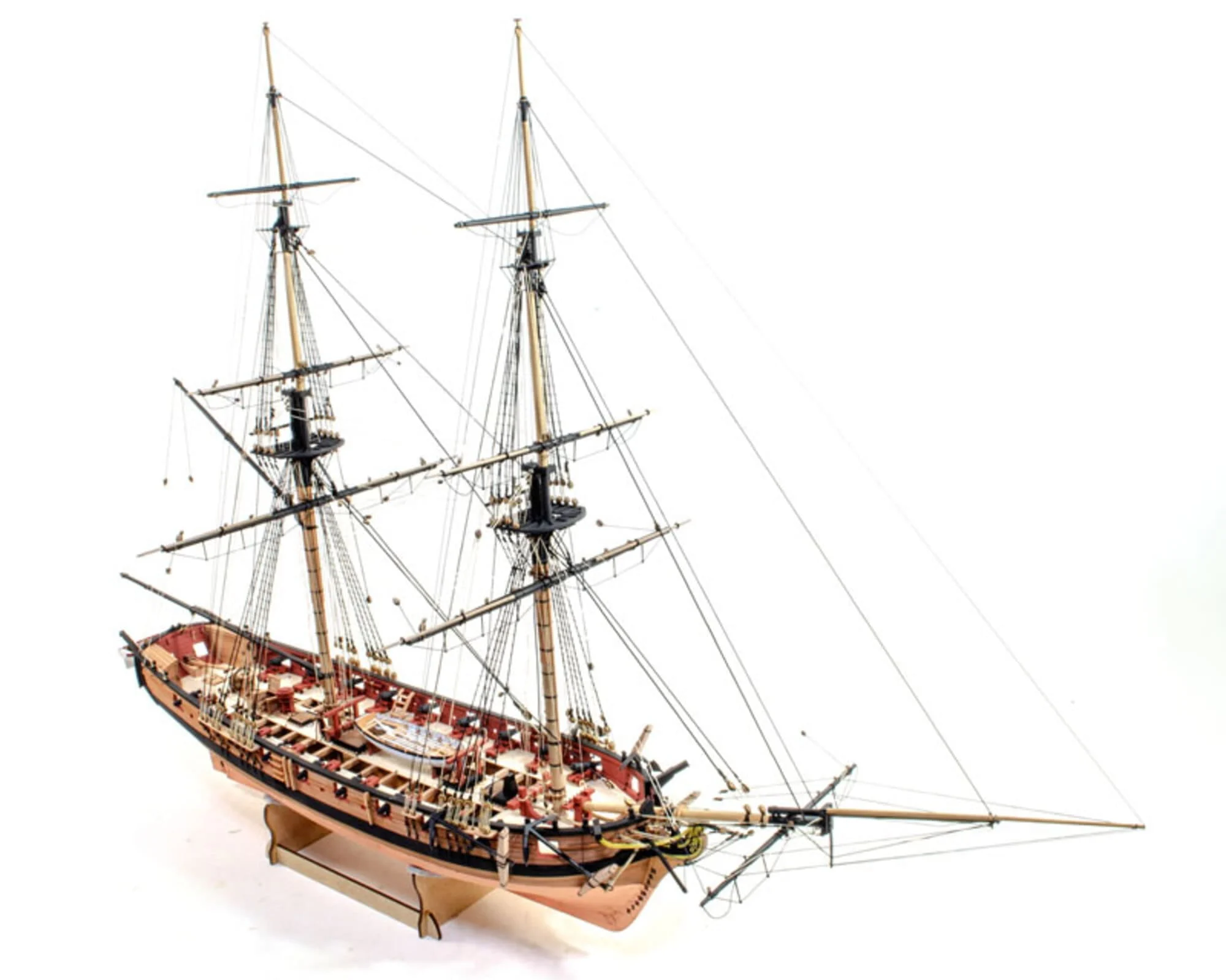 M Harpy Bausatz 1:64 - Historisches Schiffsmodell der Royal Navy