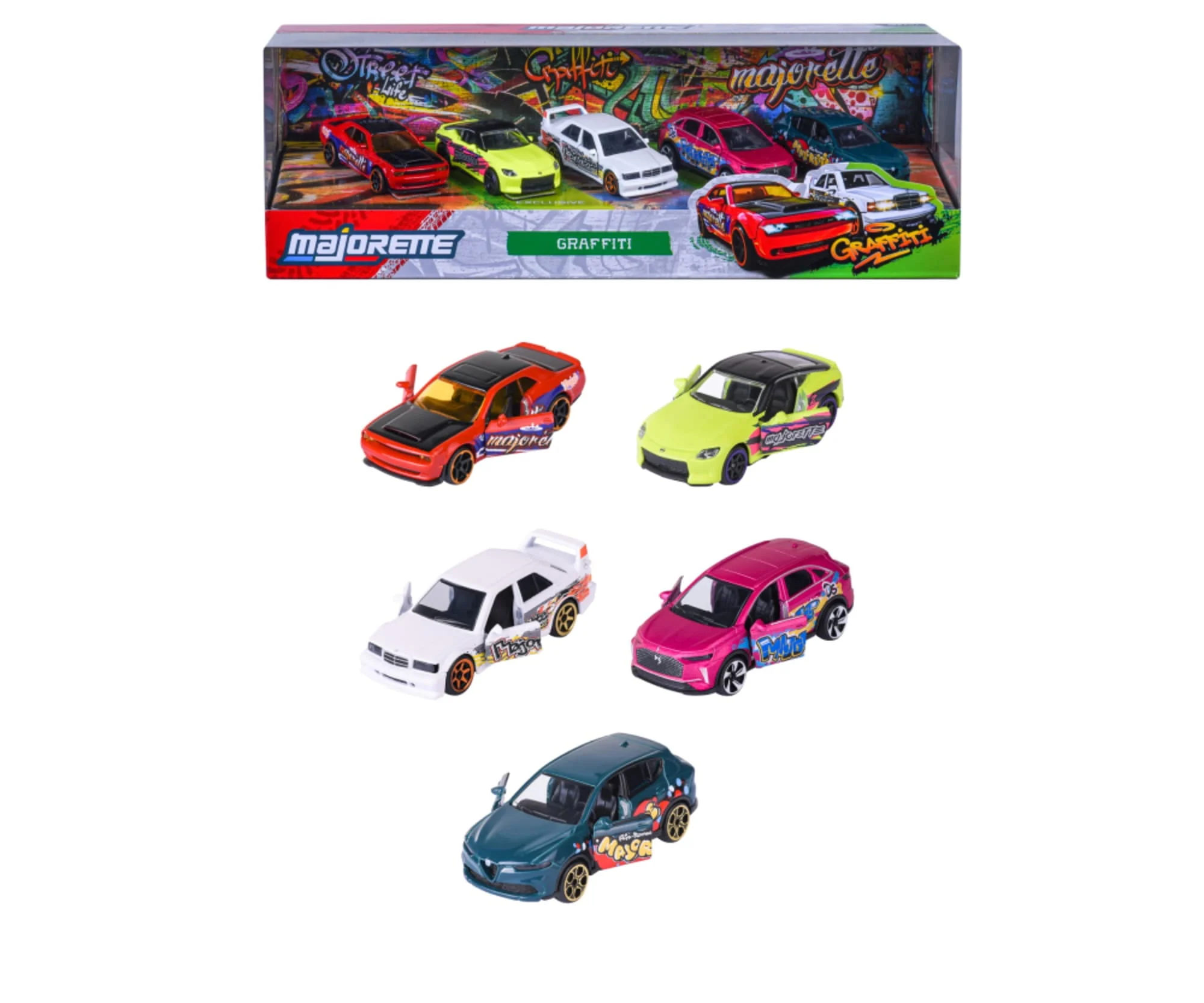Majorette Graffiti 5 Pieces Giftpack